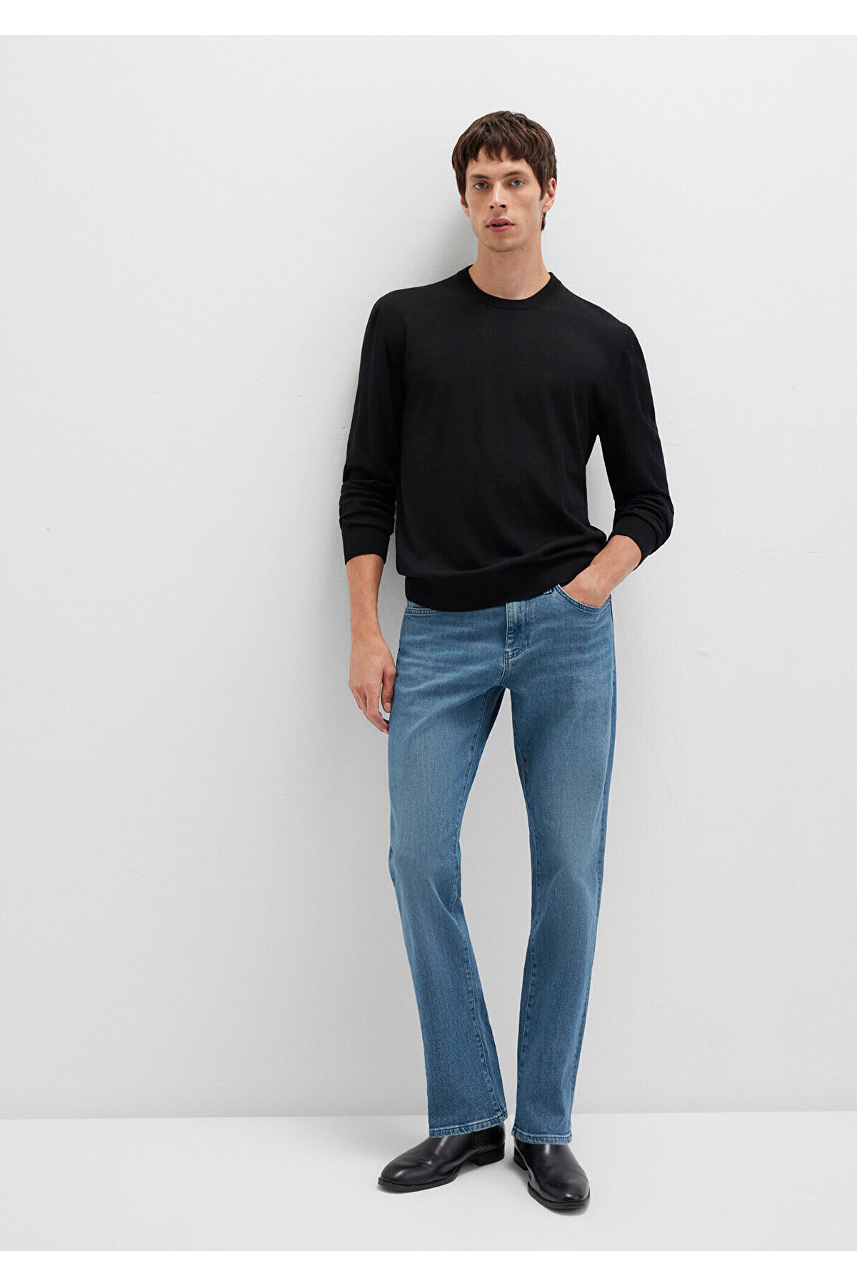 Mavi Hunter Black Vintage Indigo Mavisi Jean Pantolon 0020290661 görsel 2