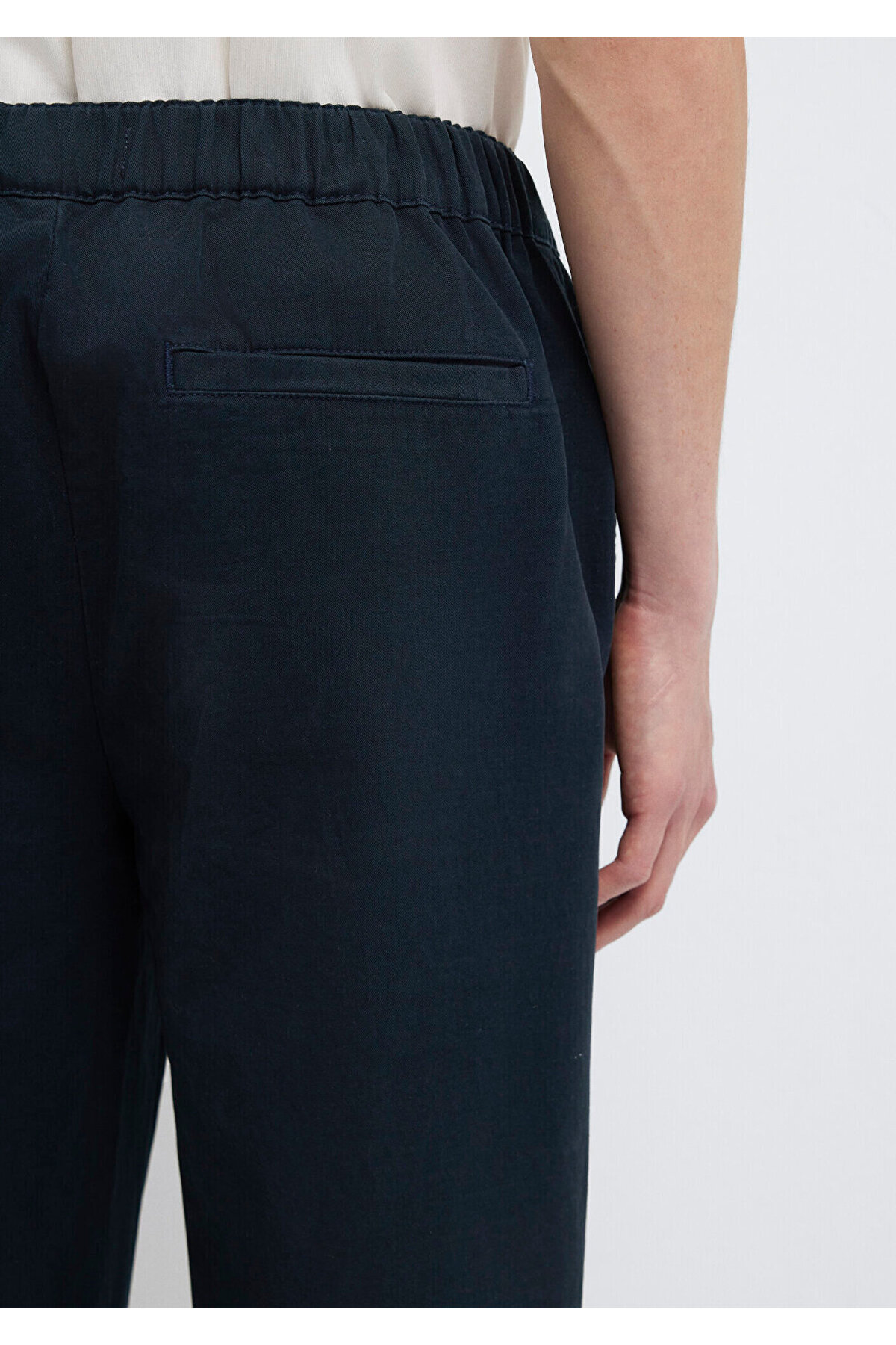 Mavi Beli Lastikli Lacivert Pantolon 0010610-71379 görsel 7