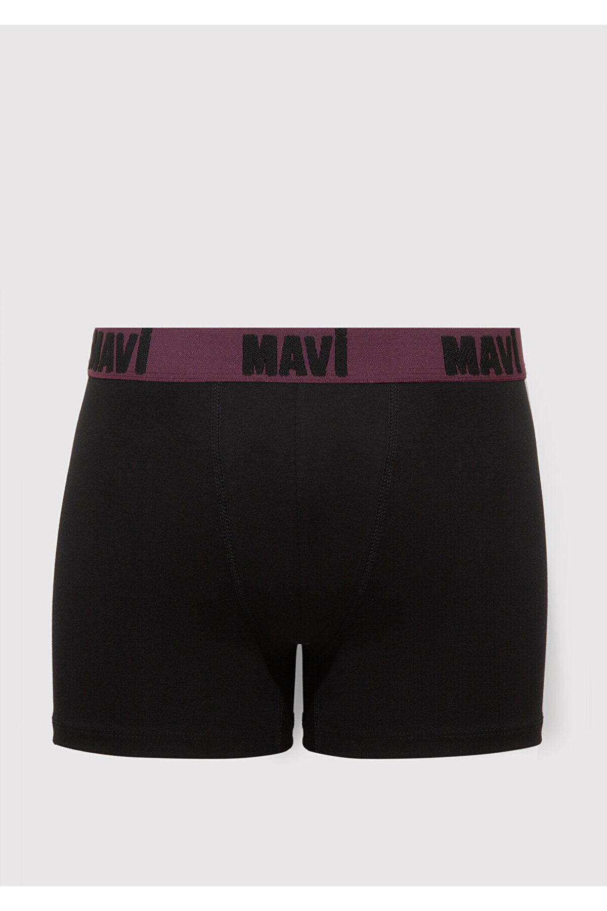 Mavi 3lü Siyah Basic Boxer 0912269-900 görsel 4