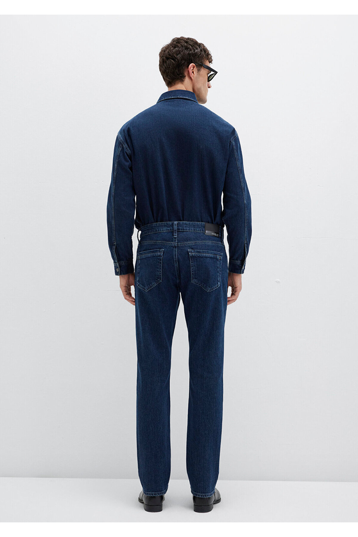 Mavi Martin Black Koyu Puslu Jean Pantolon 0037890982 görsel 4