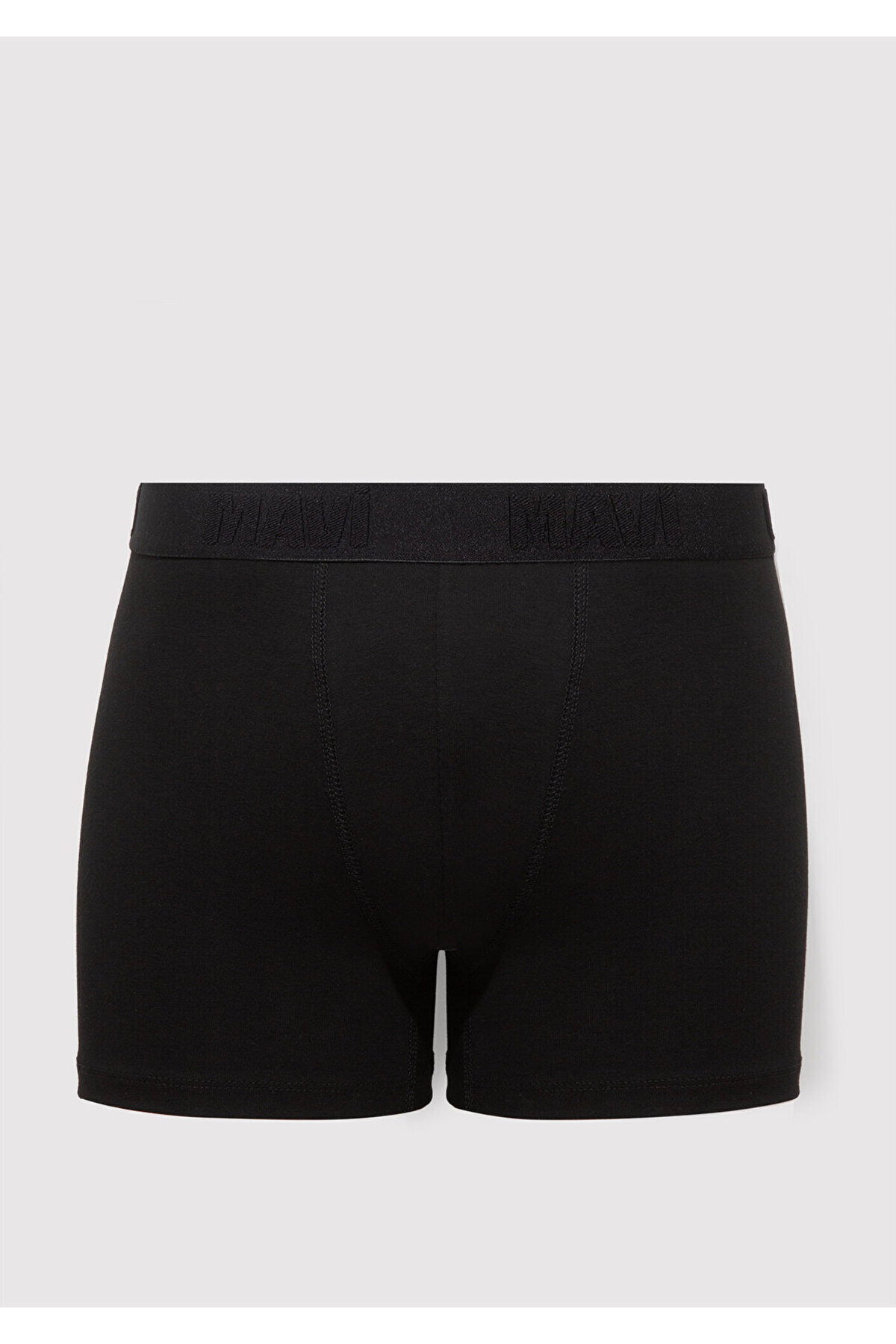 Mavi 3lü Siyah Basic Boxer 0912269-900 görsel 3