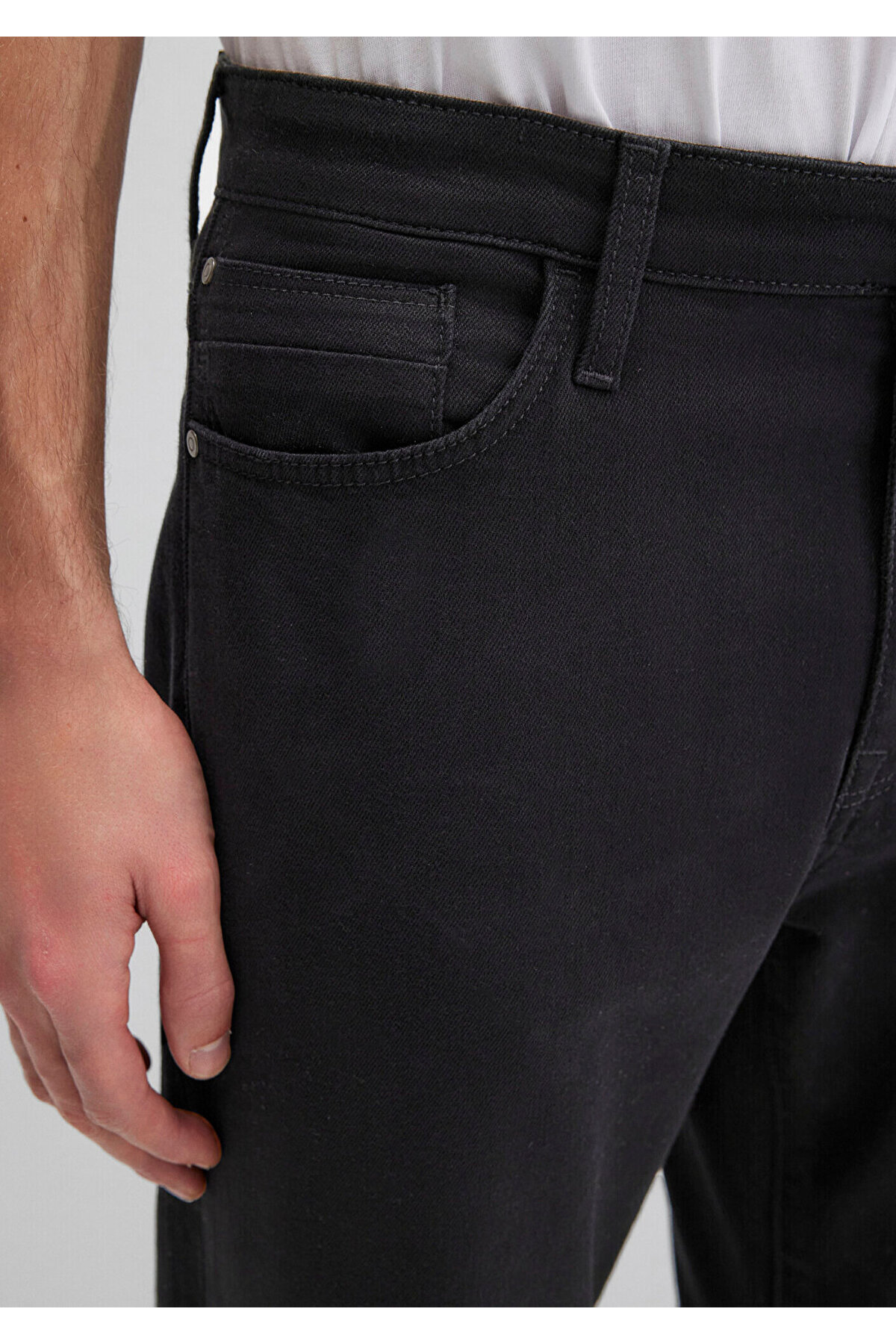 Mavi Milan Comfort Siyah Jean Pantolon 00810A3320 görsel 6