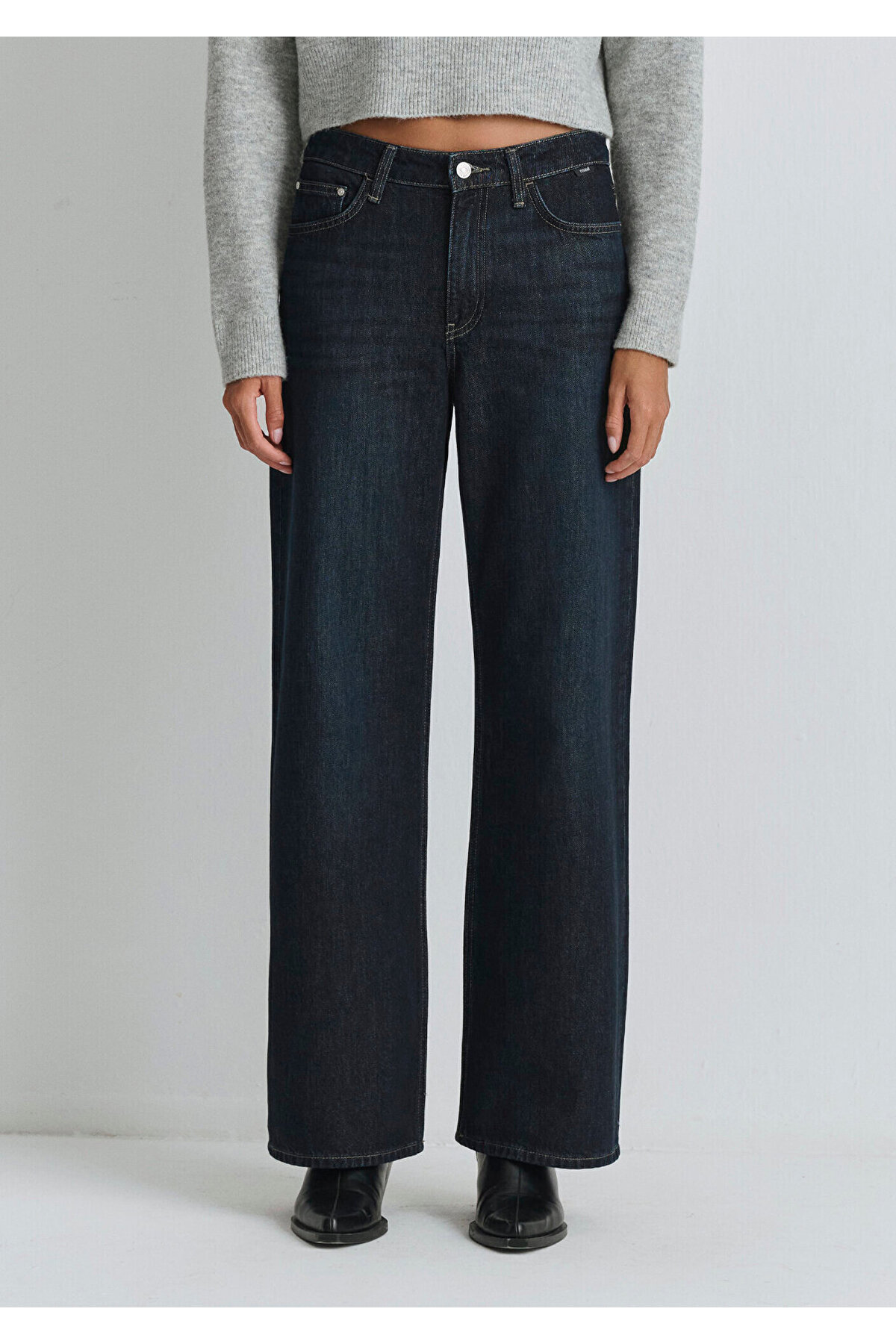 Mavi Malibu Real Blue Vintage Rinse Jean Pantolon 1010152-91221 görsel 4