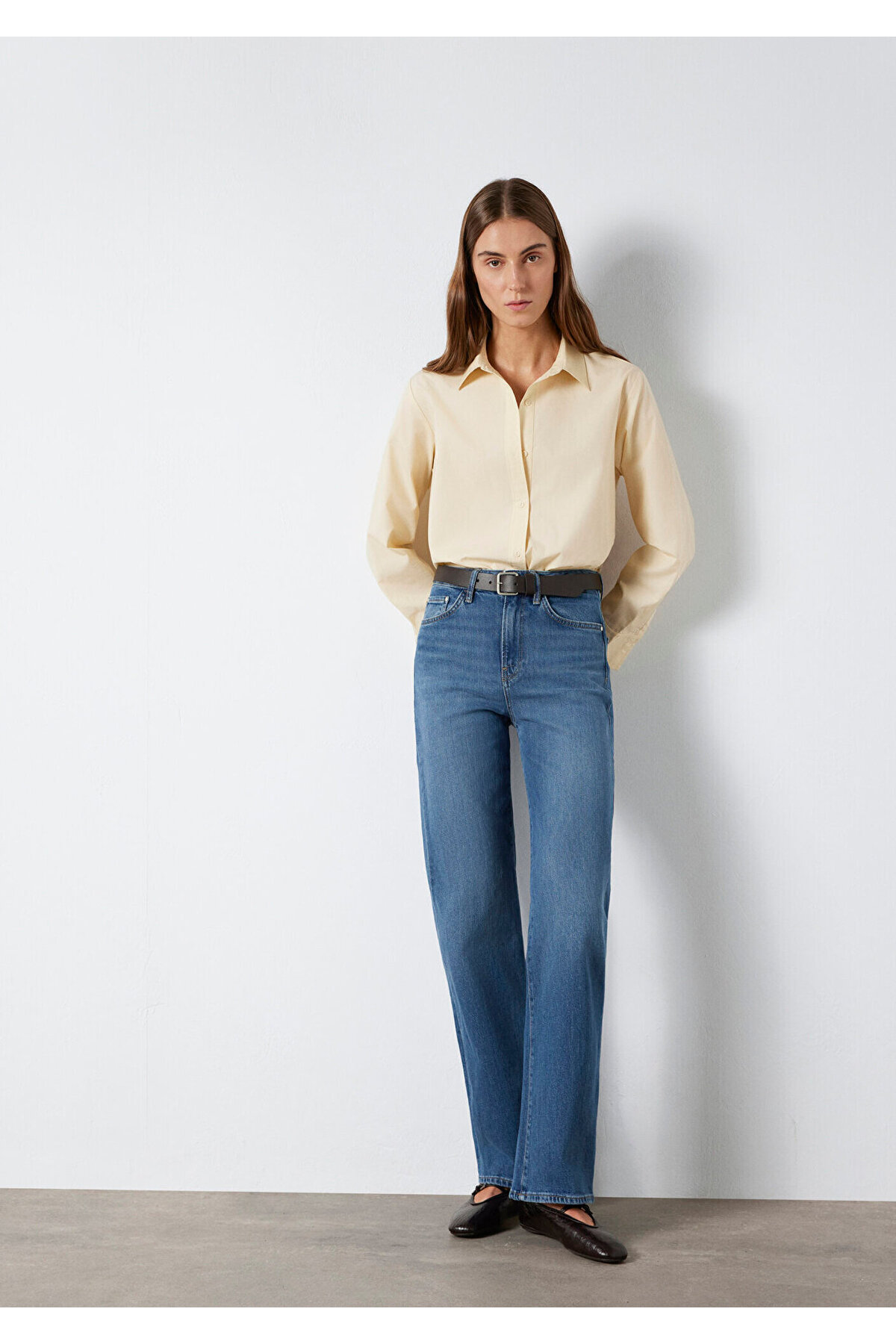 Mavi Victoria Premium Blue Puslu Koyu Jean Pantolon 101072-A3035