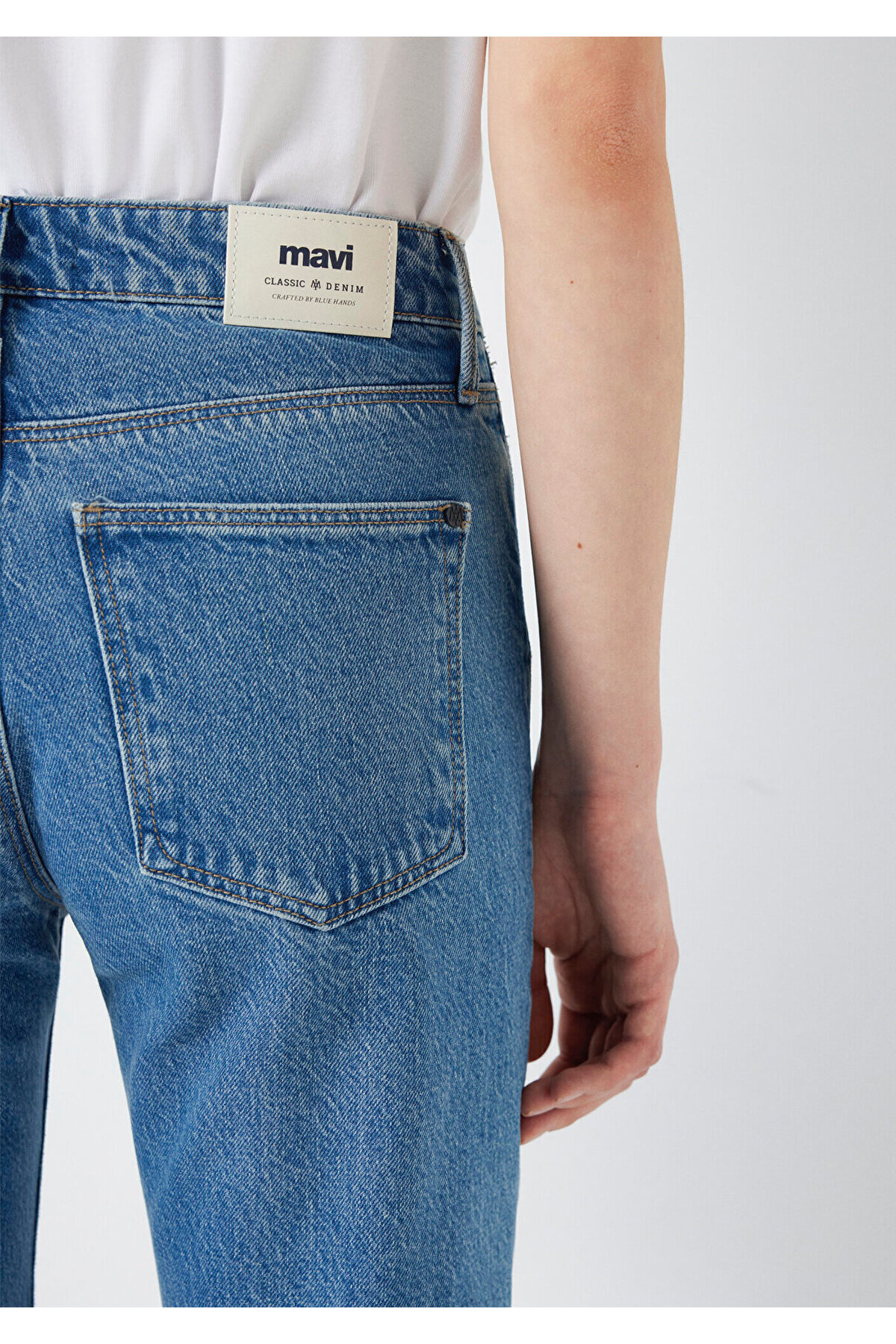 Mavi Classic Denim Vintage Indigo Mavisi Jean Pantolon 1010917-A1566 görsel 8