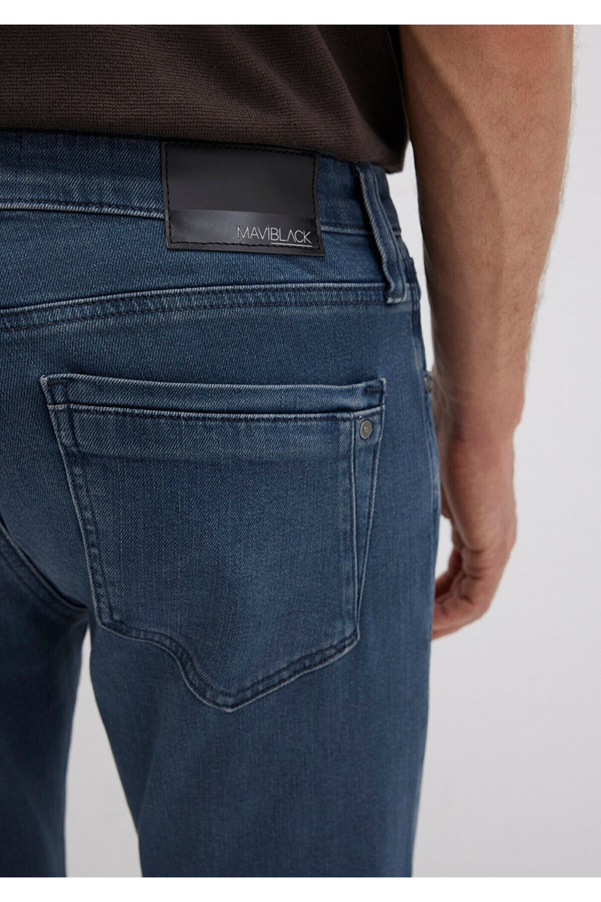Mavi James Black Puslu Mürekkep Jean Pantolon 0042490667 görsel 7