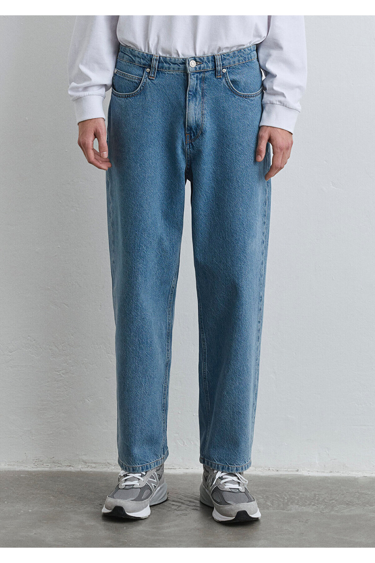Mavi Mitte Street Indigo Mavi Denim Jean Pantolon 0010101-87669 görsel 5