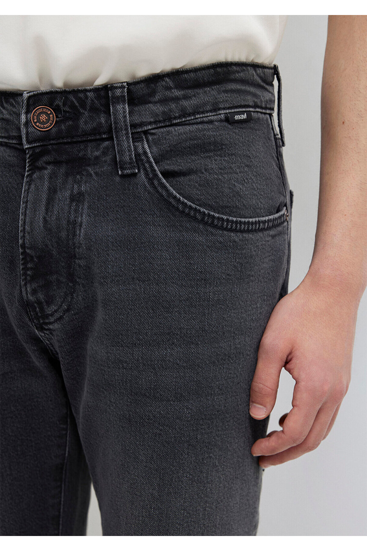 Mavi Jake Classic Denim Koyu Gri Jean Pantolon 0042288295 görsel 6