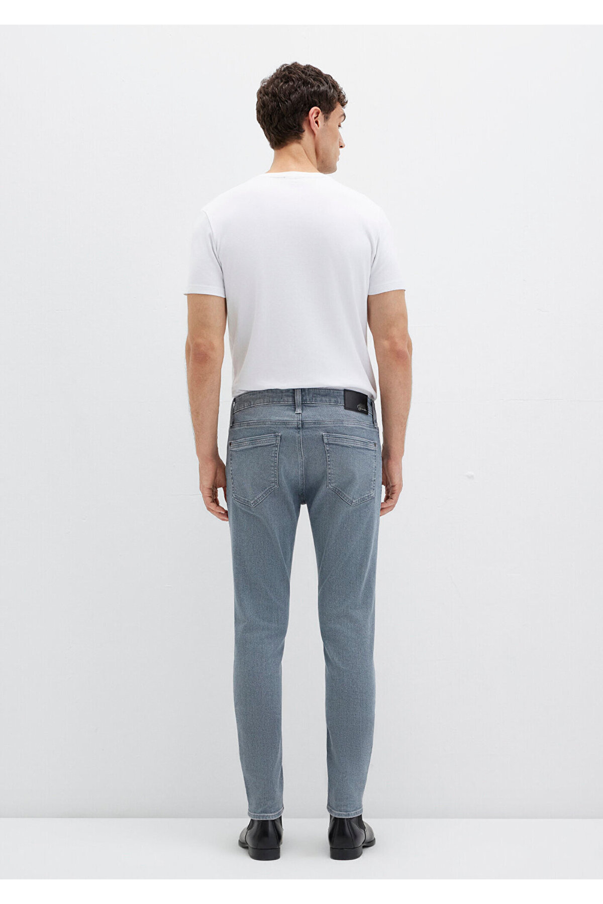 Mavi James Lux Black Gri Smoke Jean Pantolon 0042489350 görsel 4