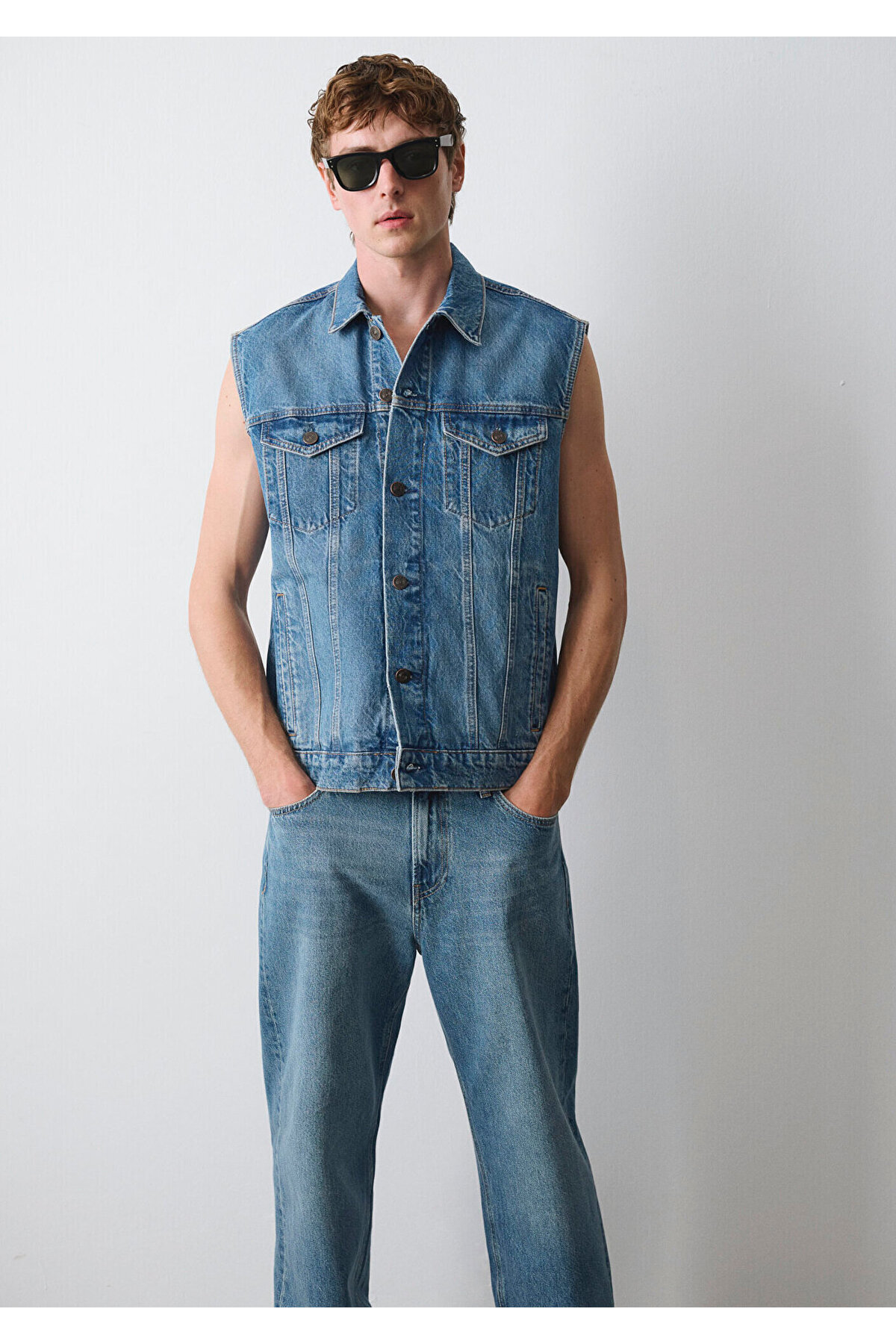 Mavi Russell Classic Denim Indigo Mavisi Jean Yelek Regular Fit / Normal Kesim 0111783-89135
