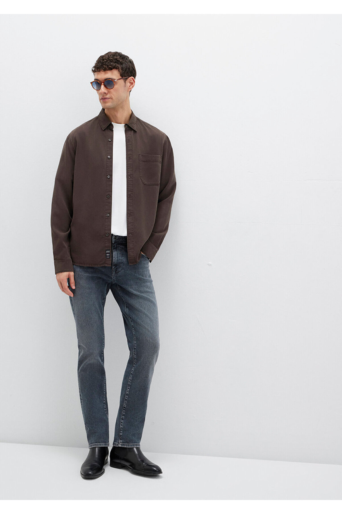 Mavi Marcus Erkek Jean Pantolon M0035189345 görsel 2
