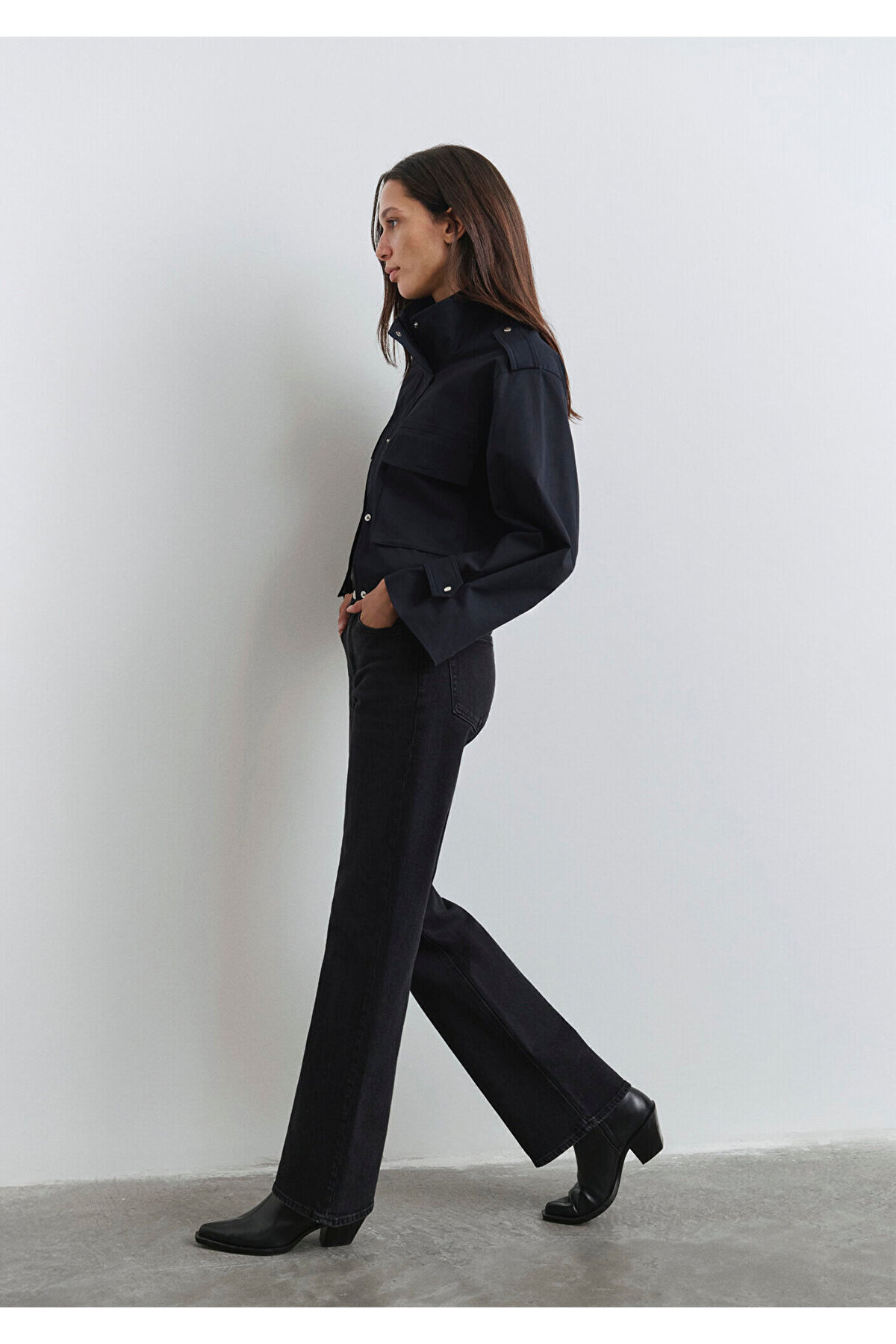 Mavi Taylor Iconic Antrasit Jean Pantolon 1010840-90762 görsel 4