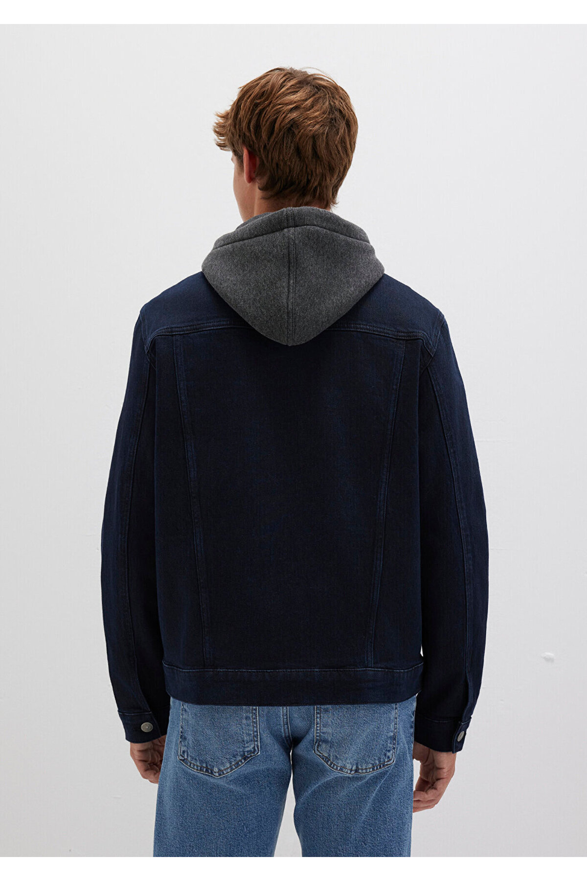 Mavi Brandon 90lar Mürekkep Mavisi Jean Ceket 0112808-90770 görsel 4