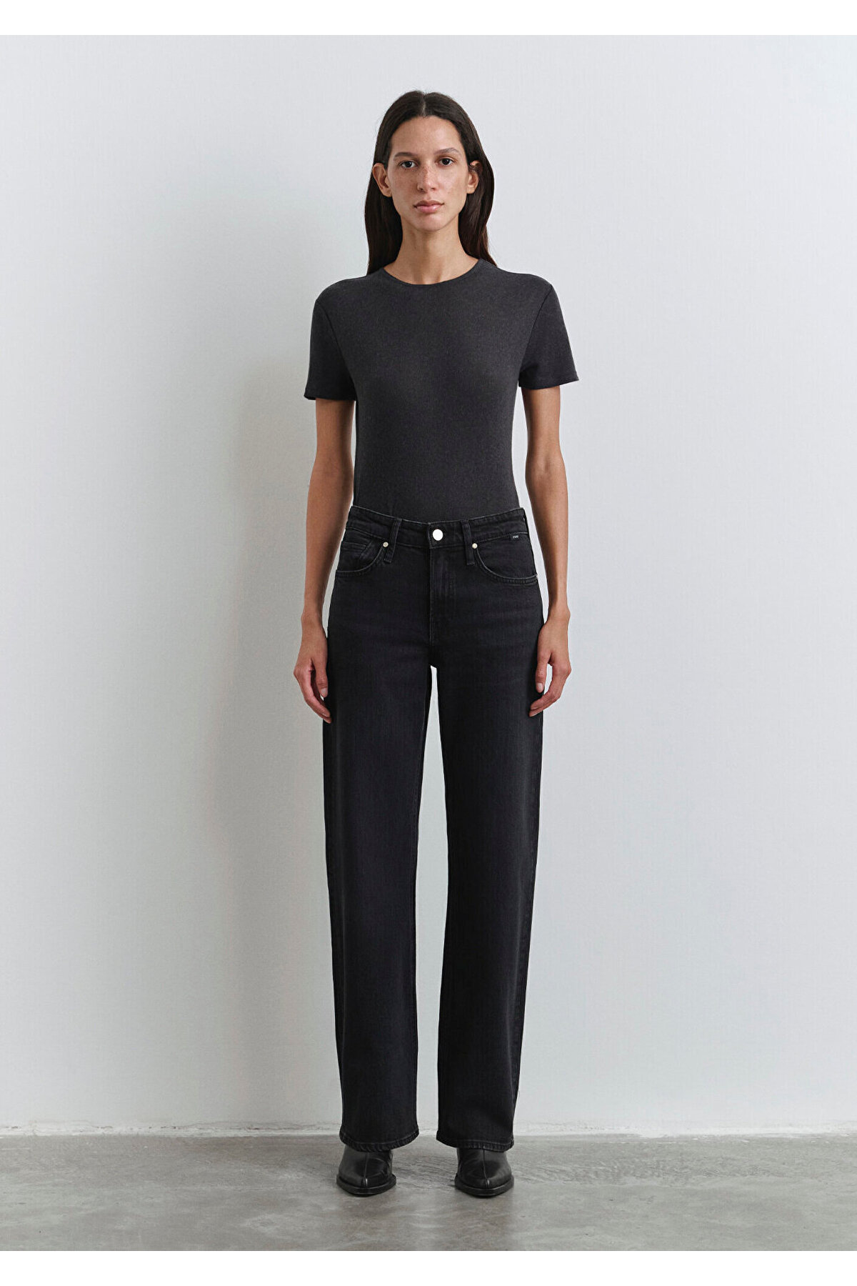 Mavi Taylor Iconic Antrasit Jean Pantolon 1010840-90762 görsel 6