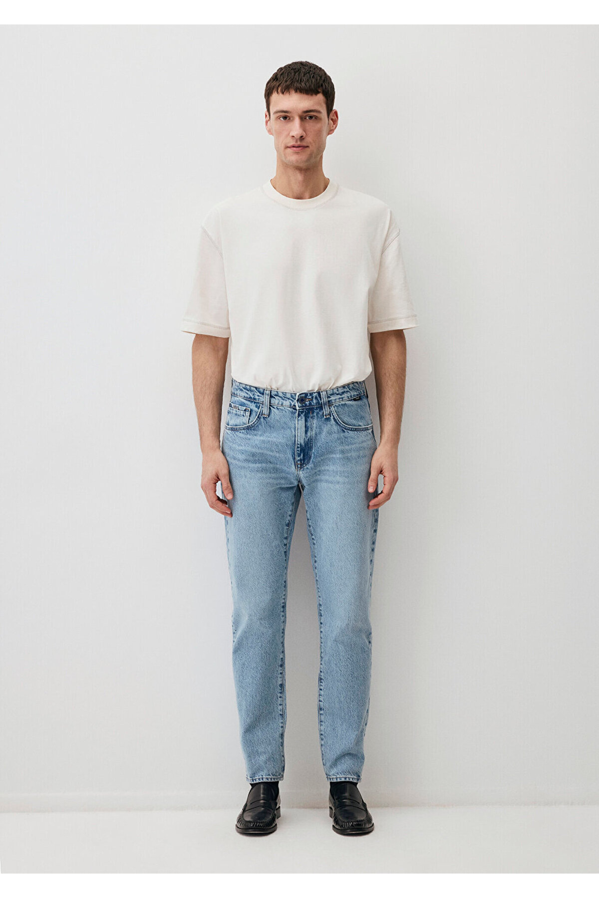 Mavi London Premium Blue Açık Jean Pantolon 0010172-89642 görsel 4