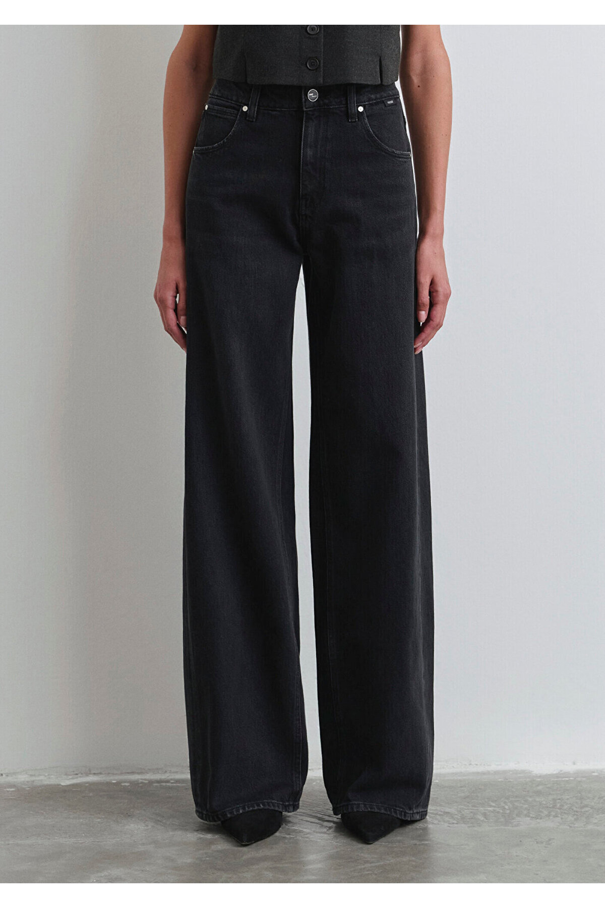Mavi Siena Iconic Antrasit Jean Pantolon 1010763-90575 görsel 6