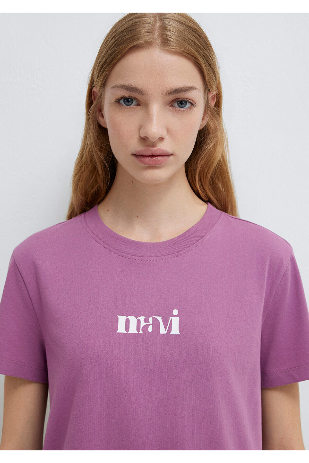 Mavi Baskılı Mor Tişört Regular Fit / Normal Kesim 1612241-70987 görsel 6