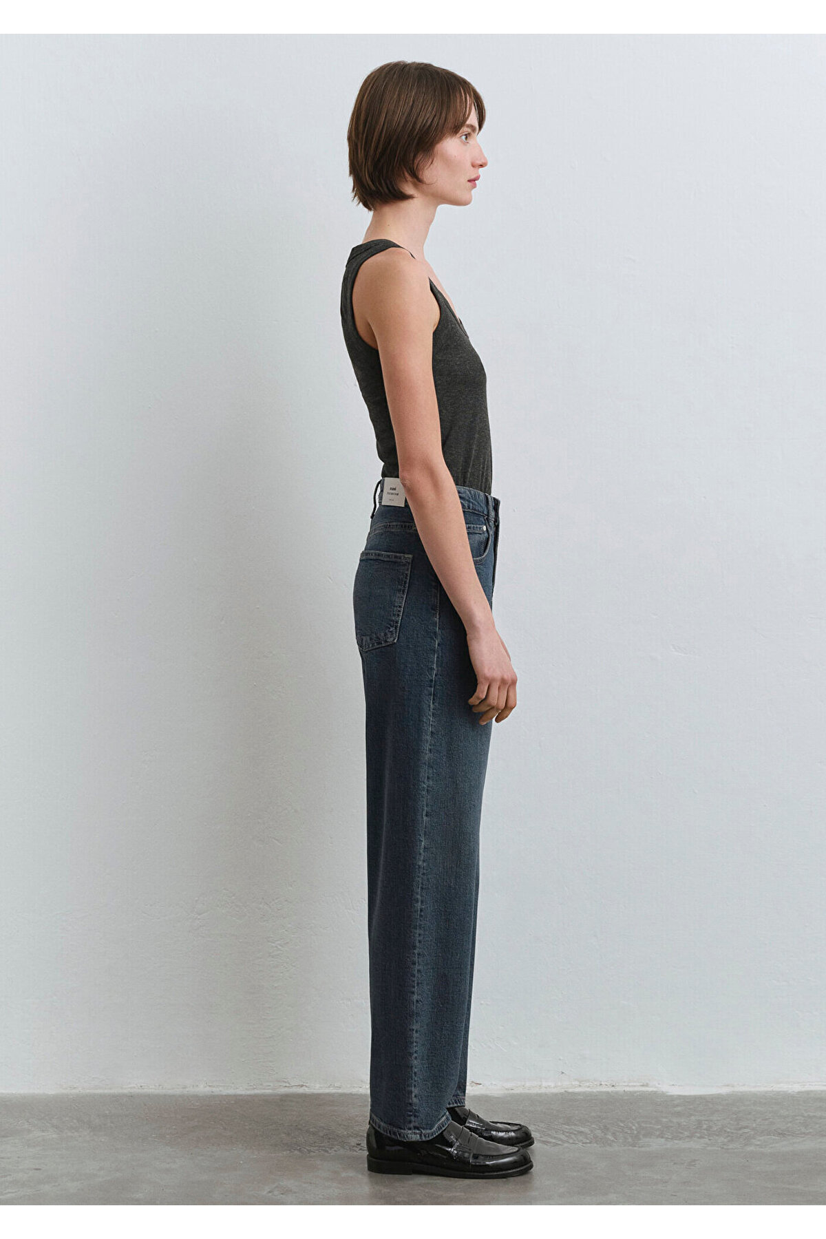 Mavi Leila Premium Blue Gölgeli Derin Jean Pantolon 1010600-89936 görsel 6