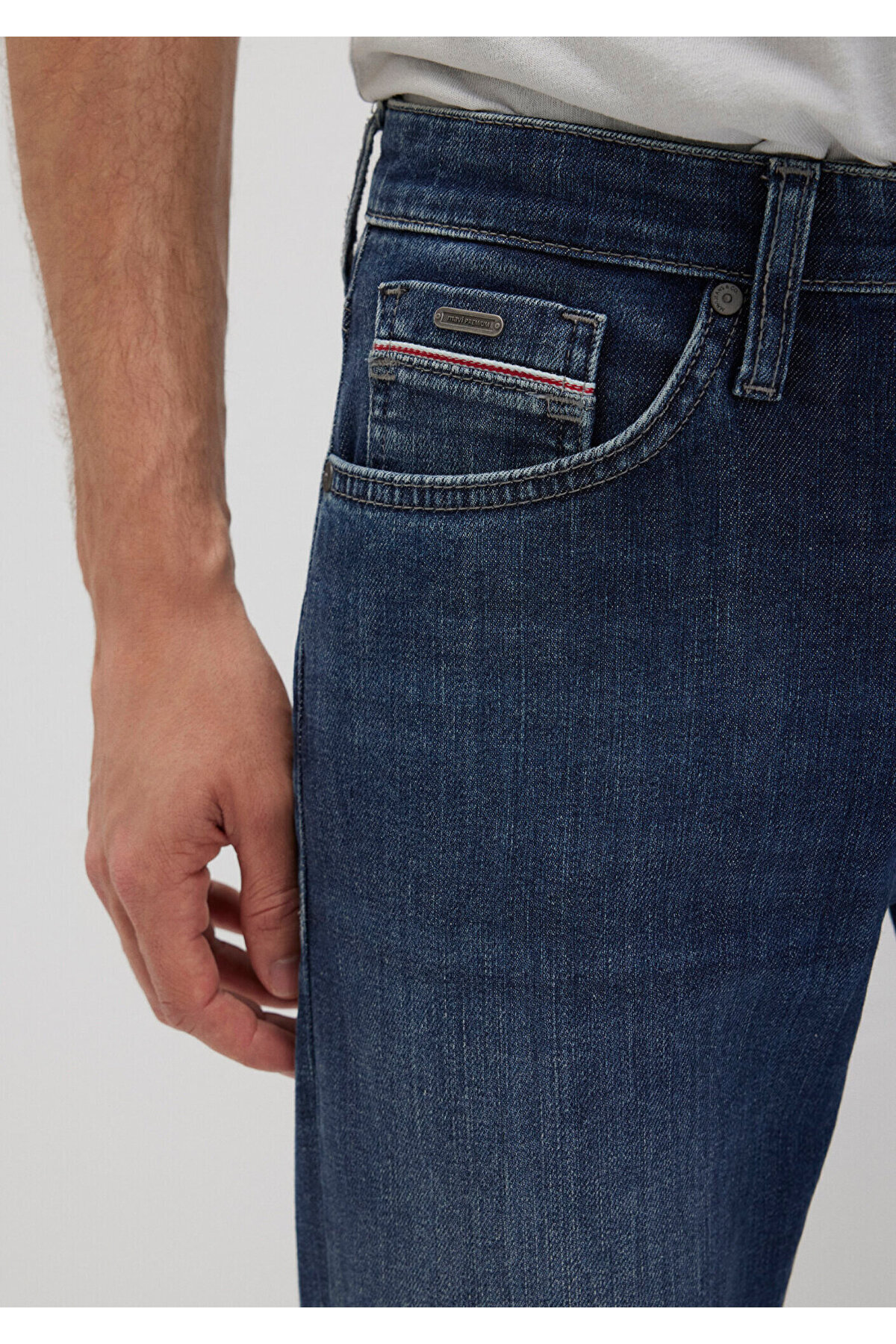 Mavi Marcus Premium Vintage Koyu Jean Pantolon 0035190652 görsel 6