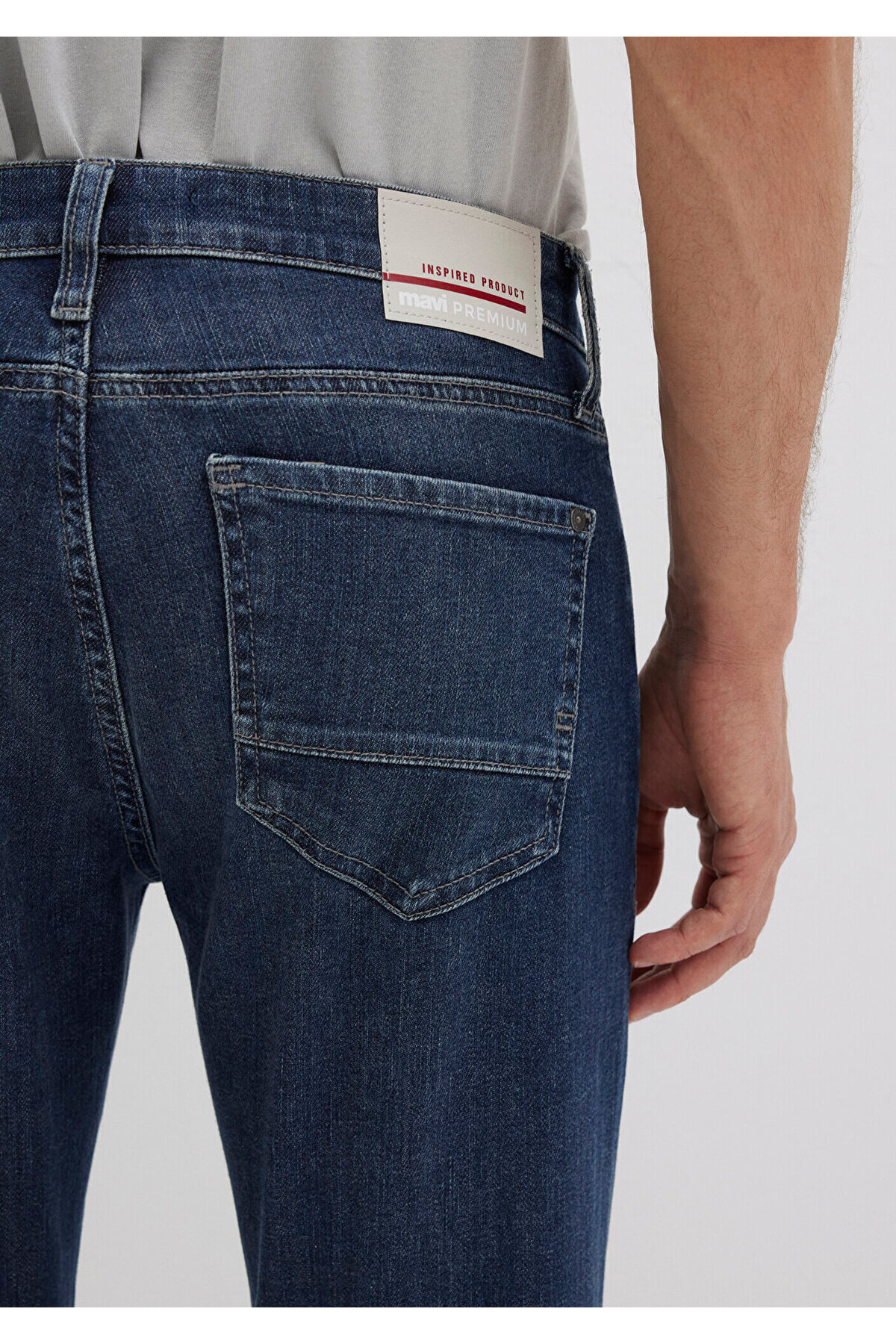 Mavi Marcus Premium Vintage Koyu Jean Pantolon 0035190652 görsel 7