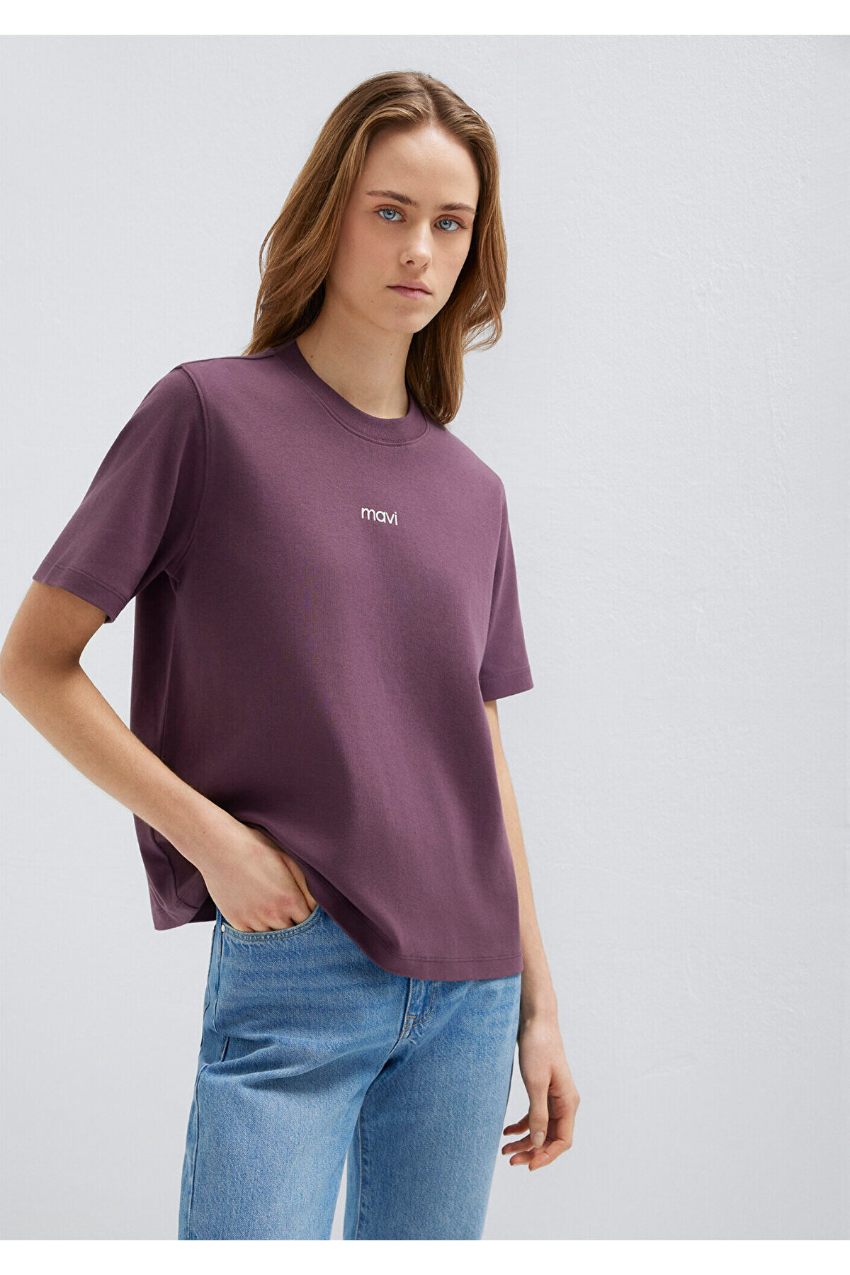 Mavi Logo Kadın T-Shirt M1612829-70260 görsel 2