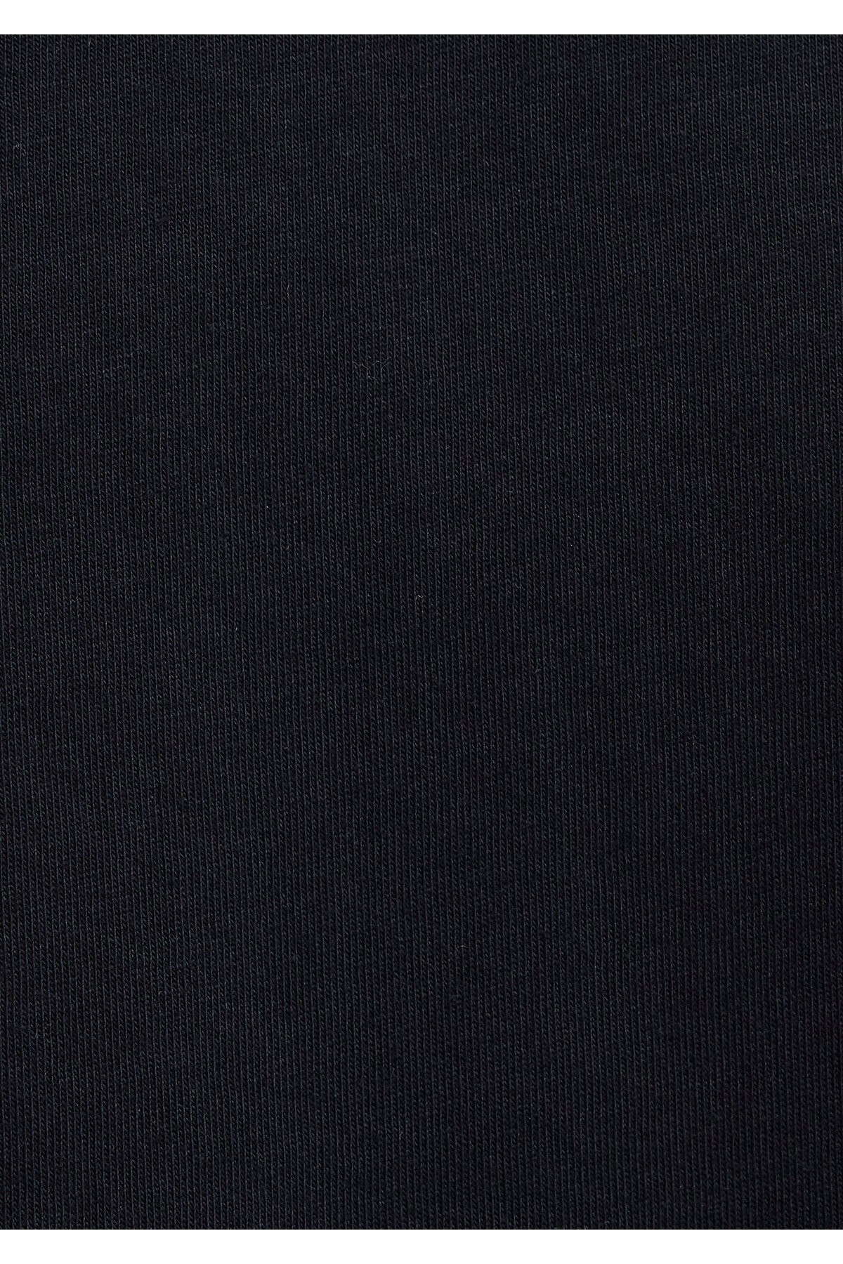 Mavi Nakışlı Siyah Basic Tişört Loose Fit / Bol Rahat Kesim 1613225-900 görsel 8