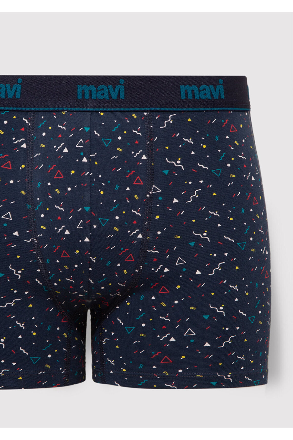Mavi Baskılı Lacivert Boxer 092458-32184 görsel 2