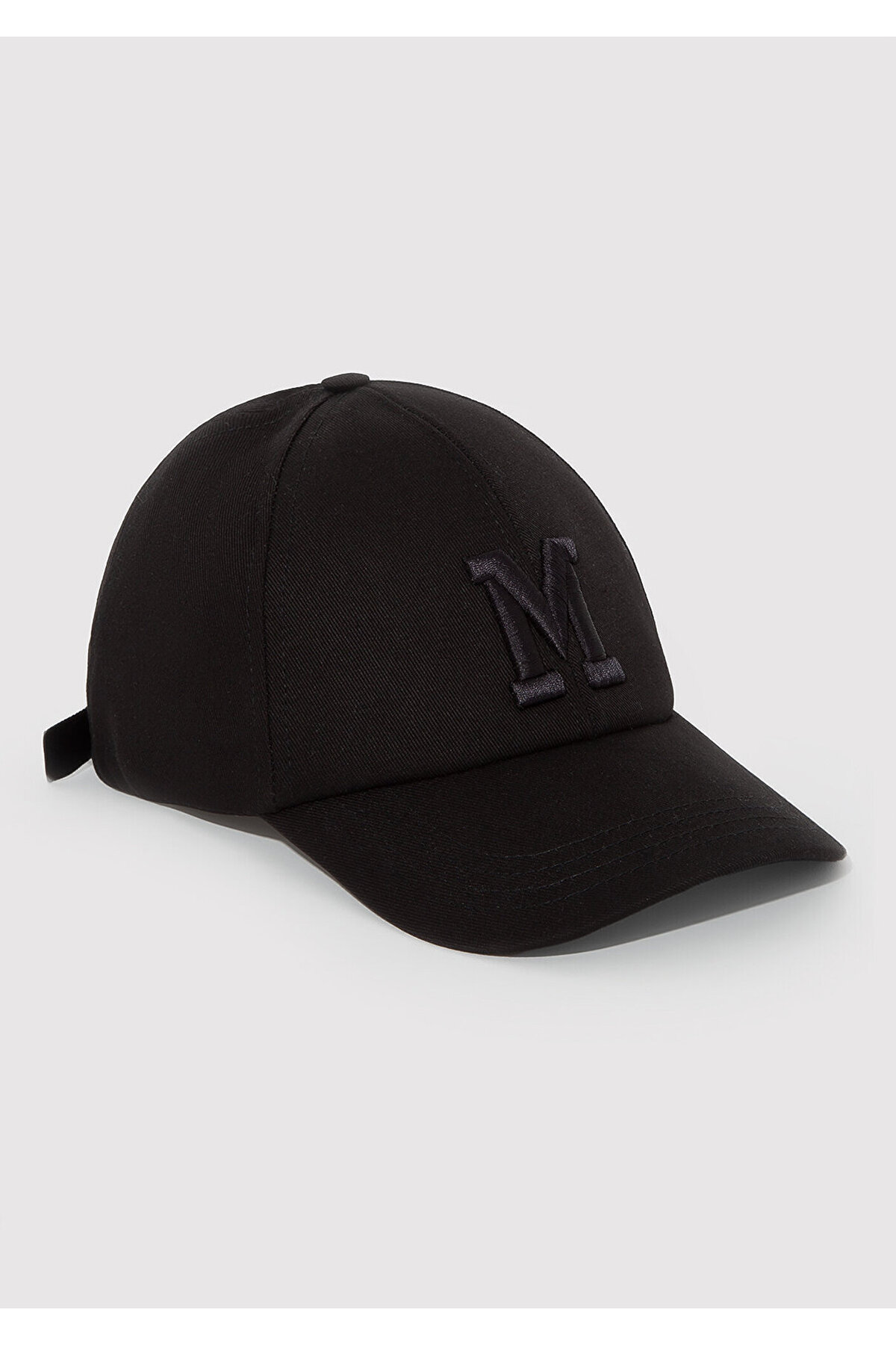 Mavi M Logo Detaylı Siyah Şapka 1912255-900 görsel 4