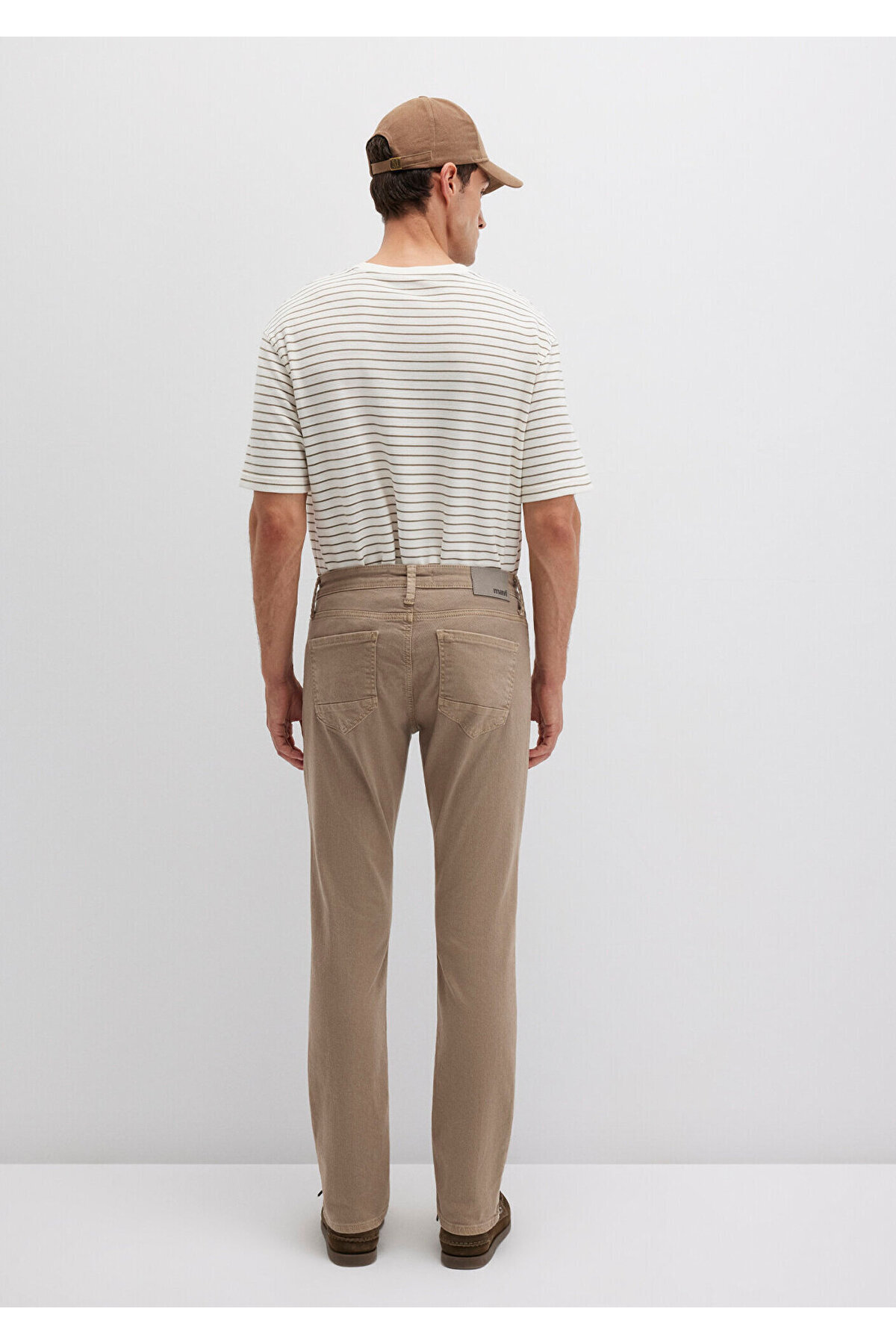 Mavi Jake Koyu Bej Comfort Gabardin Pantolon 0042286571 görsel 4