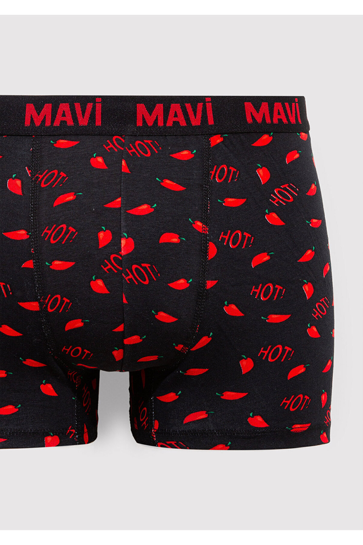 Mavi Biber Detaylı Siyah Boxer 0911631-900 görsel 2