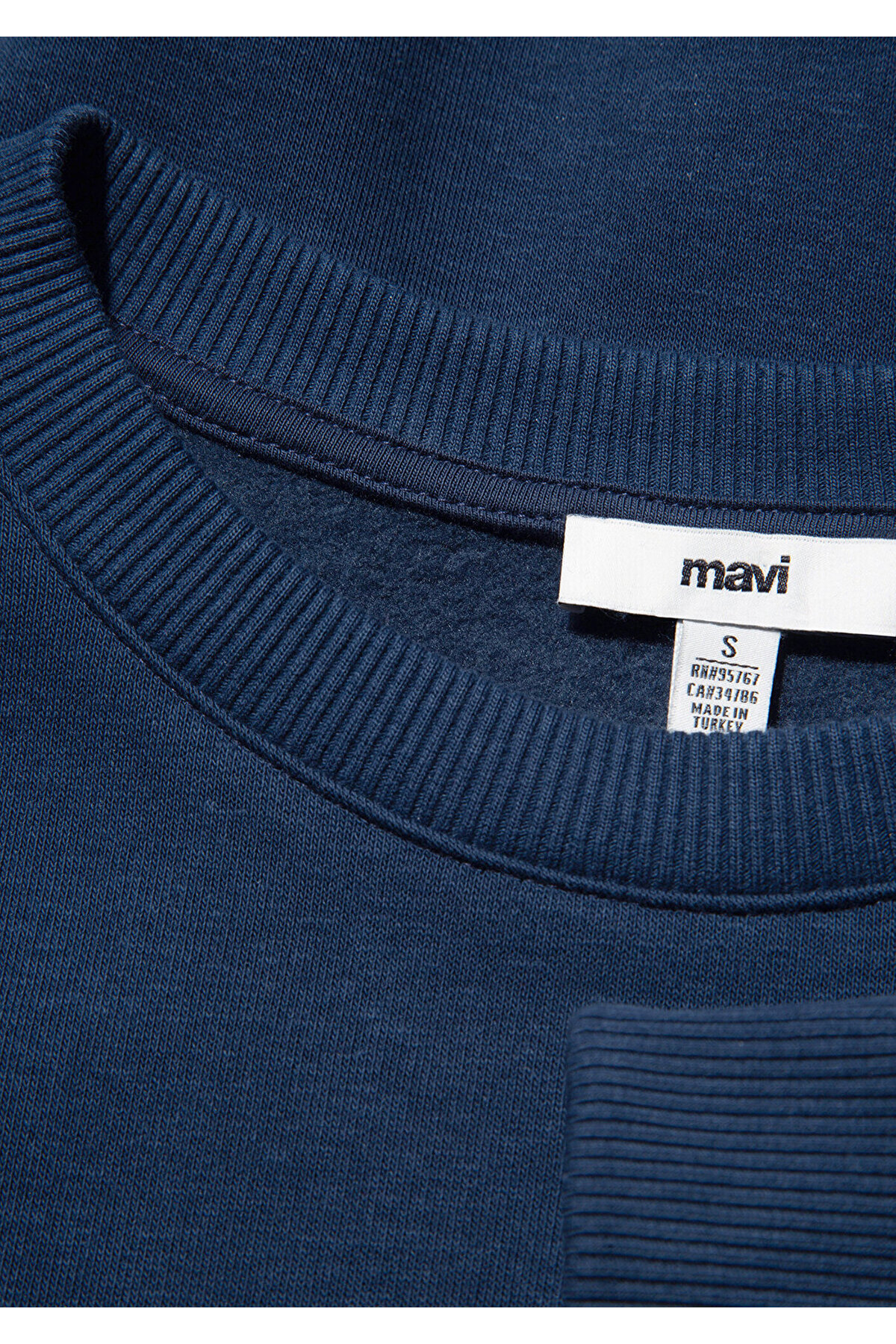 Mavi Logo Baskılı Lacivert Sweatshirt 1611656-82454 görsel 8