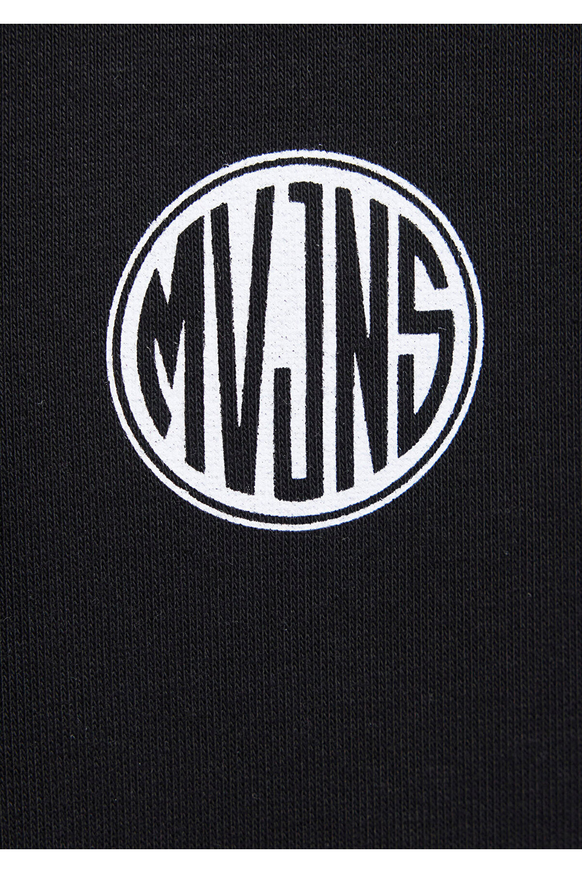Mavi MVJNS Logo Baskılı Fermuarlı Kapüşonlu Siyah Sweatshirt 0S10193-900 görsel 7