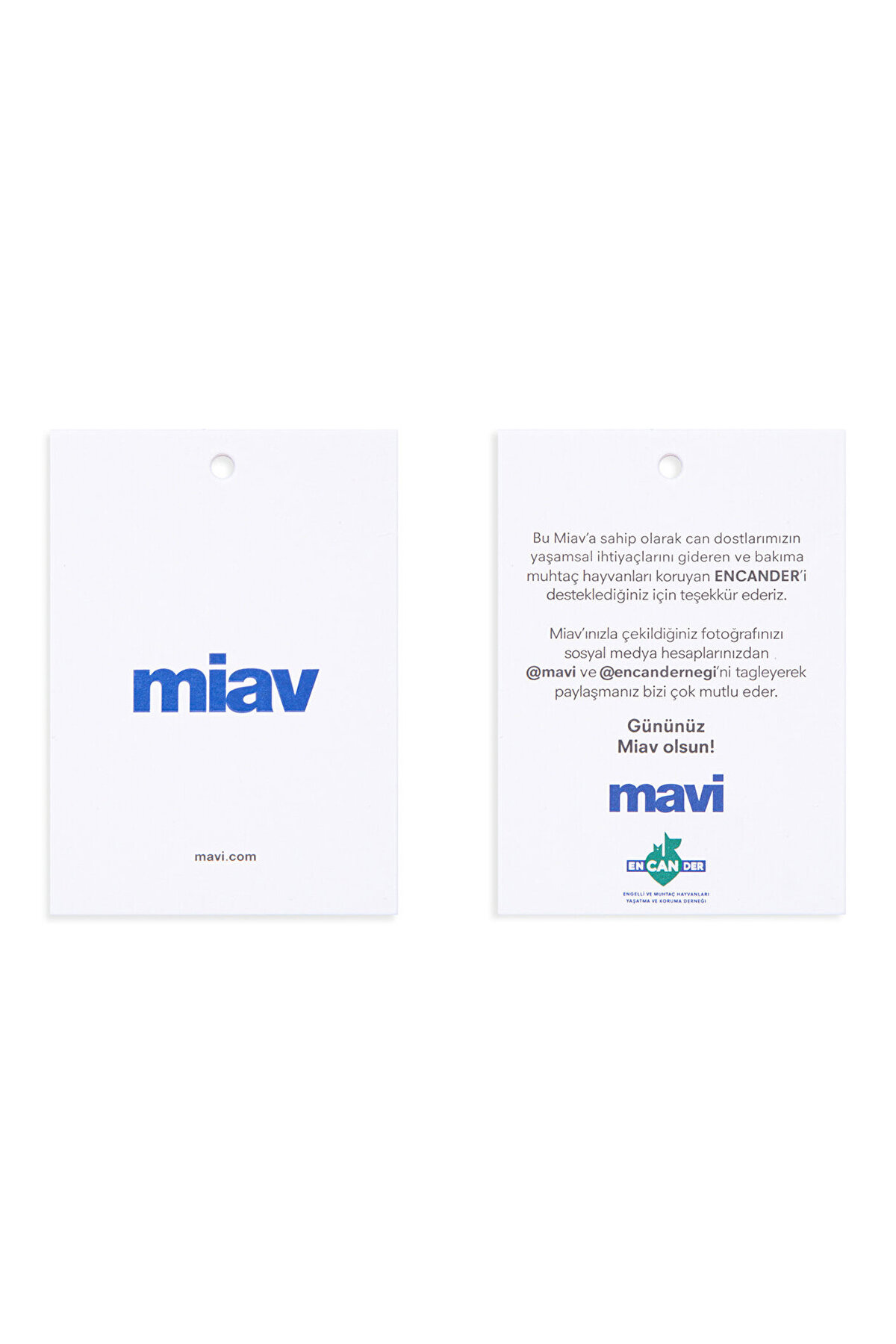 Mavi Miav Baskılı Tişört Regular Fit / Normal Kesim 067153-70722 görsel 8