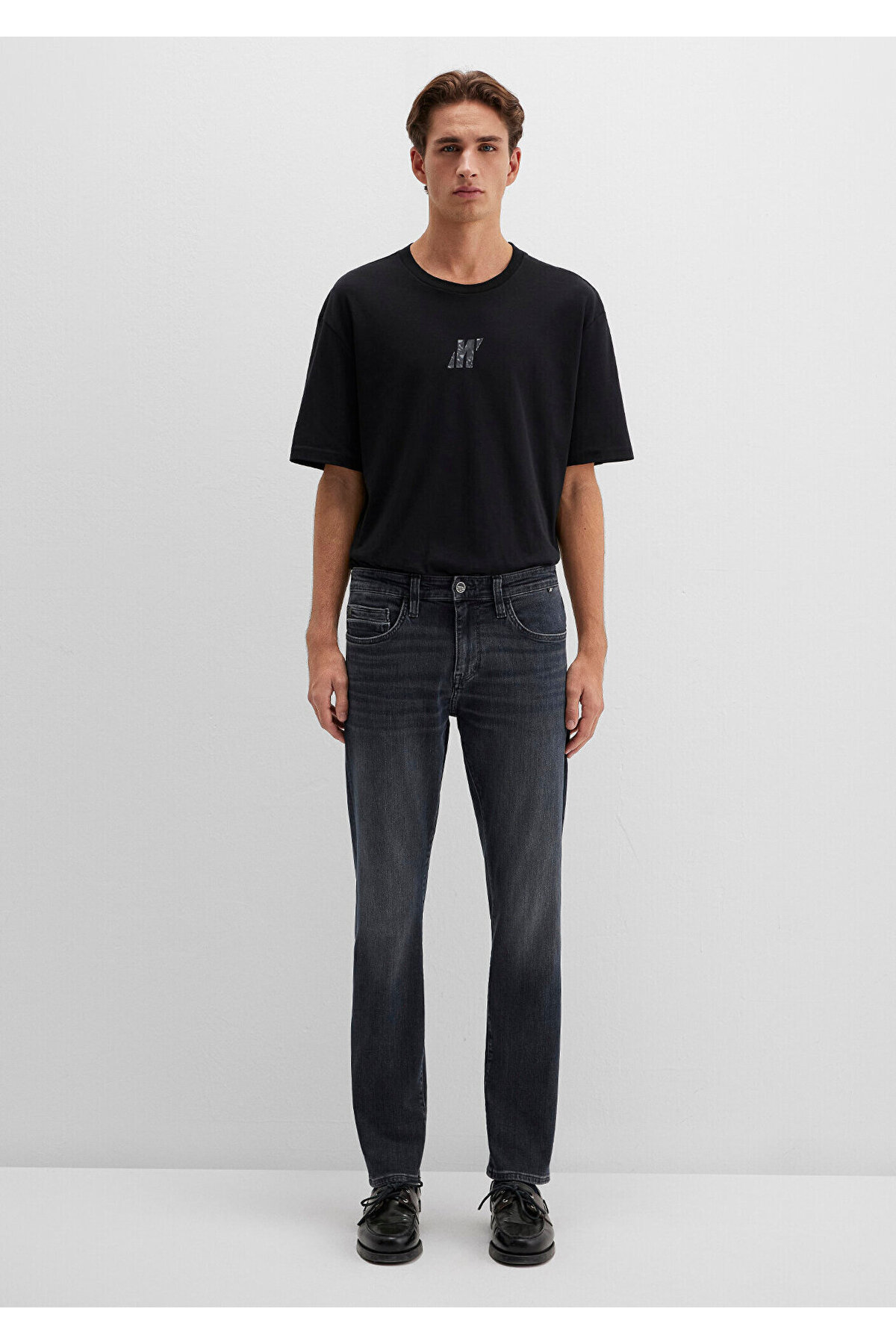 Mavi Jake Pro Vintage Koyu Gri Smoke Jean Pantolon 0042286535 görsel 3