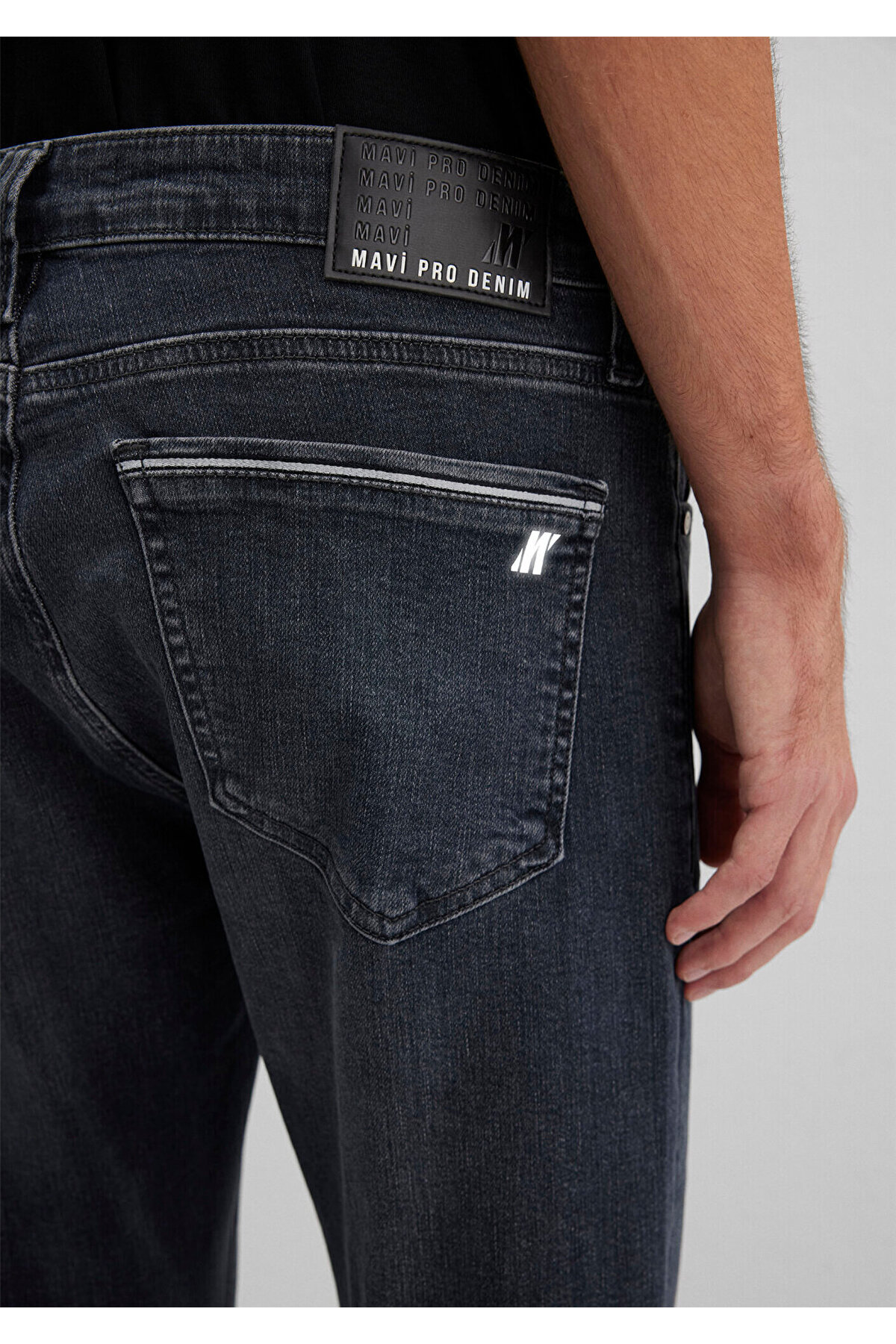 Mavi Jake Pro Vintage Koyu Gri Smoke Jean Pantolon 0042286535 görsel 7