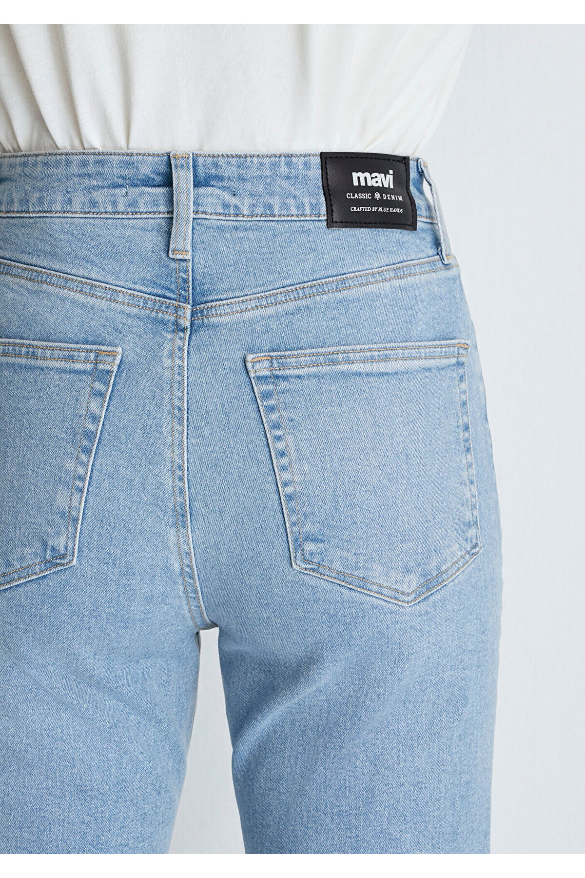 Mavi Los Angeles Real Blue Açık Jean Pantolon 1010349-84192 görsel 7