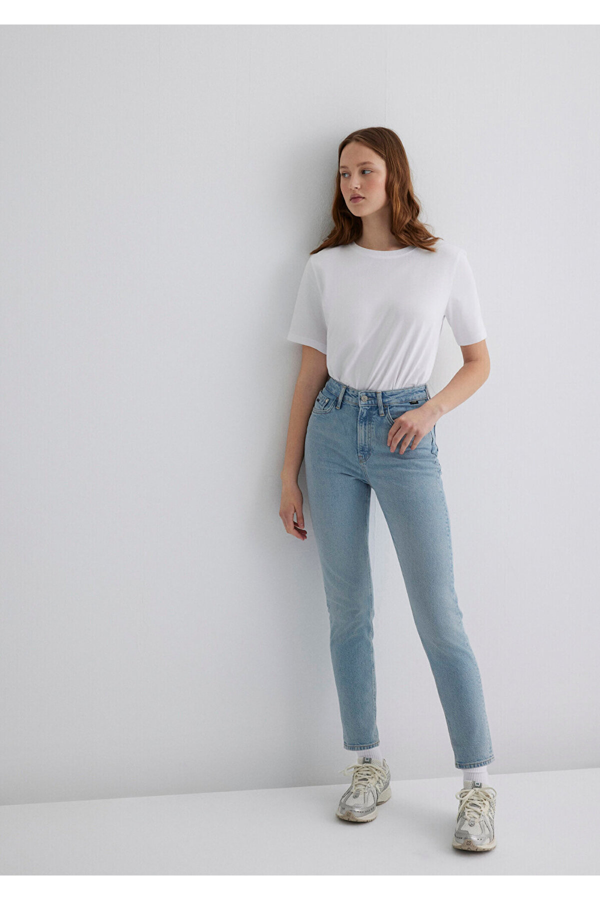 Mavi Star Classic Denim Buz Mavi Jean Pantolon 101077-87792 görsel 3