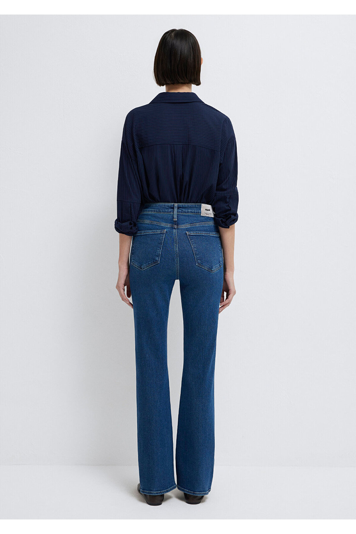 Mavi Bliss Premium Blue Koyu Jean Pantolon 101437-85292 görsel 6