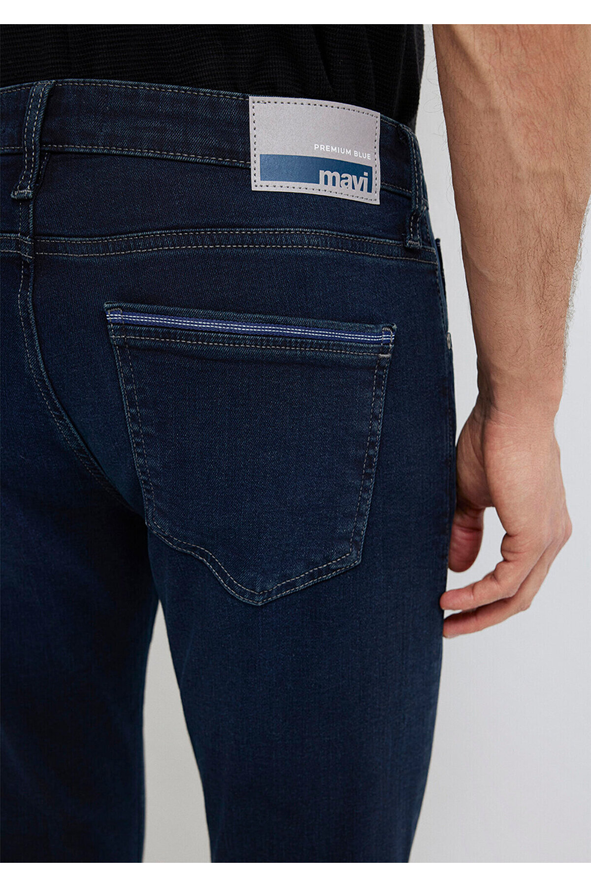 Mavi James Premium Blue Koyu Mürekkep Mavisi Jean Pantolon 0042487838 görsel 8