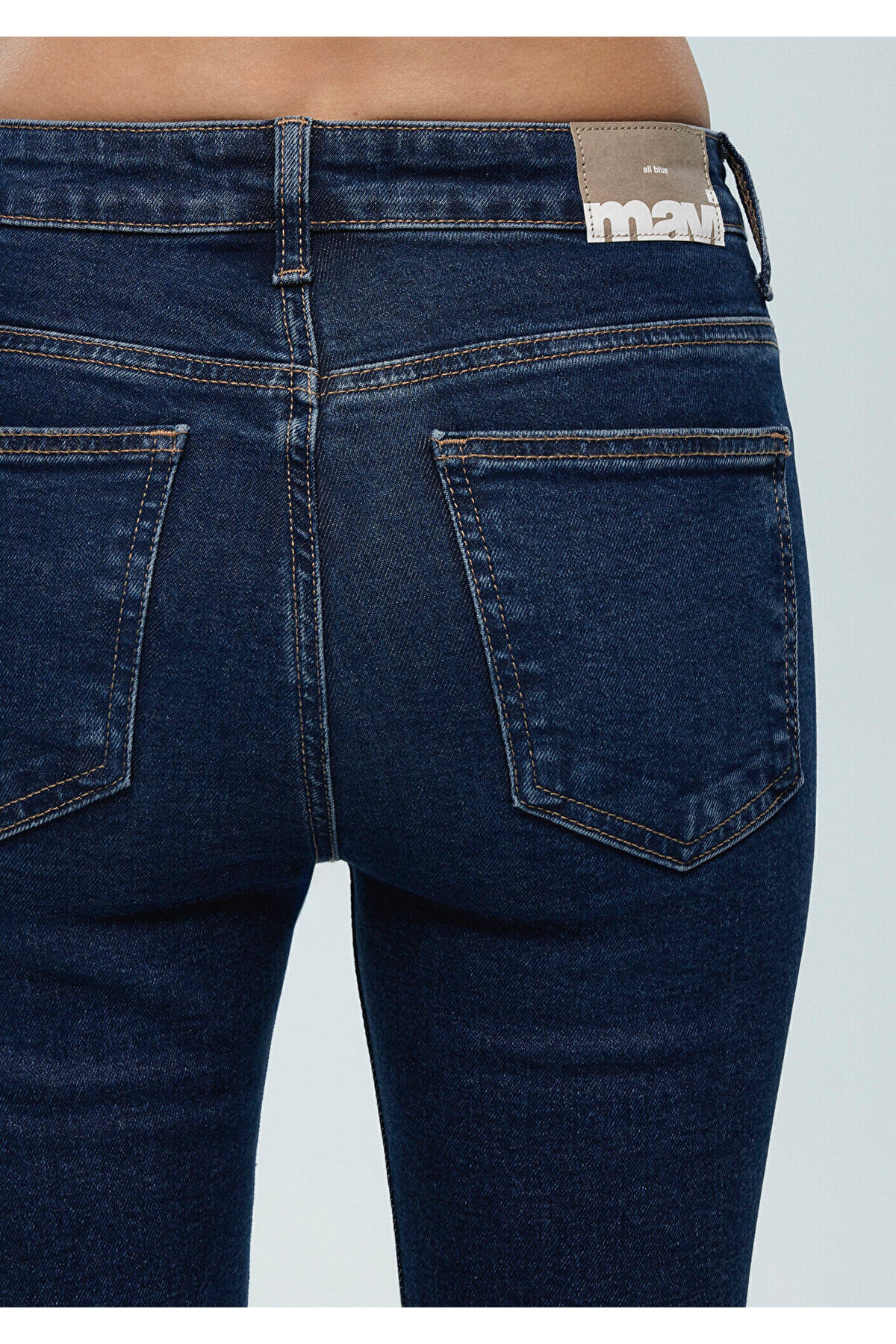 Mavi Maria Real Blue Derin Jean Pantolon 101225-85284 görsel 7