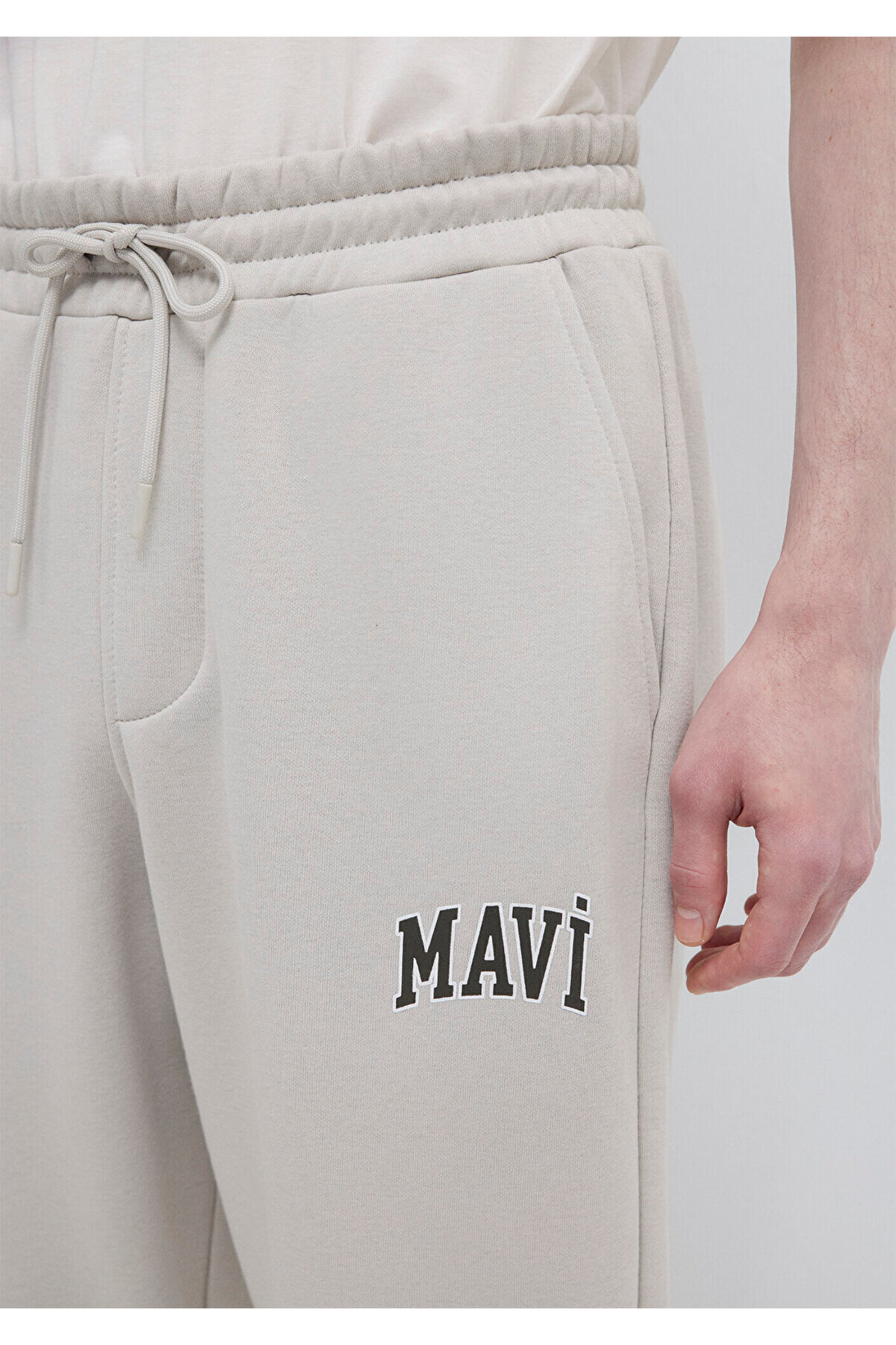Mavi Baskılı Erkek Gri Eşofman Altı - M0010207-70074 görsel 7