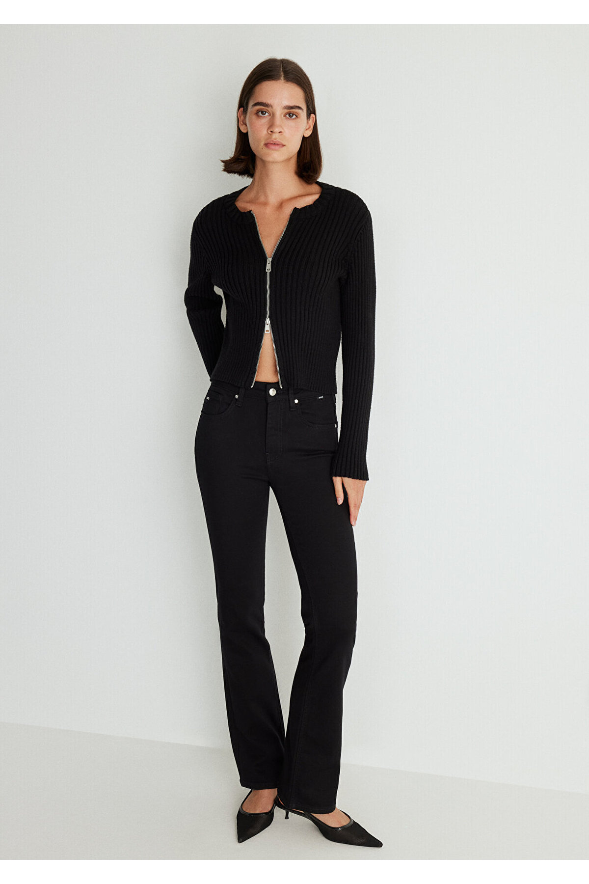 Mavi Maria Gold Shape Siyah Jean Pantolon 101225-80710 görsel 2