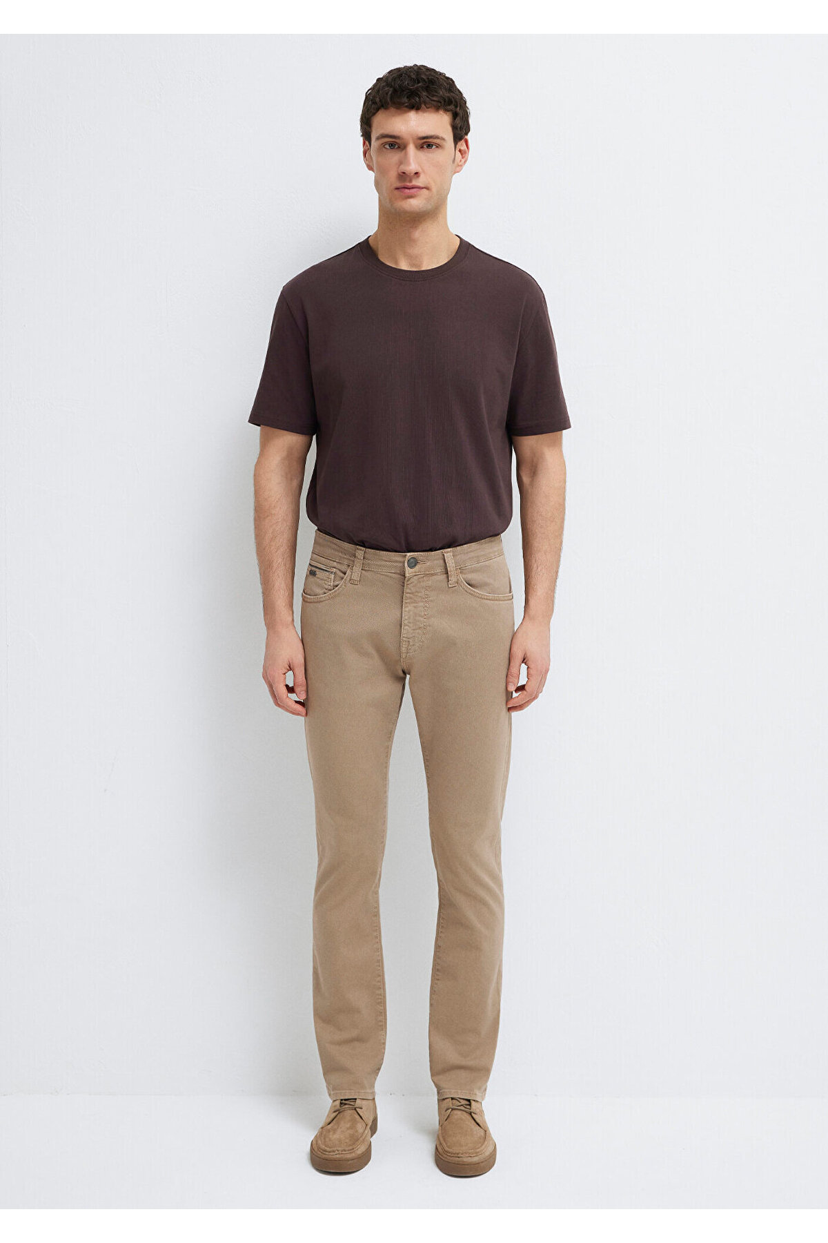 Mavi Jake Black Koyu Bej Gabardin Pantolon 0042281549 görsel 3