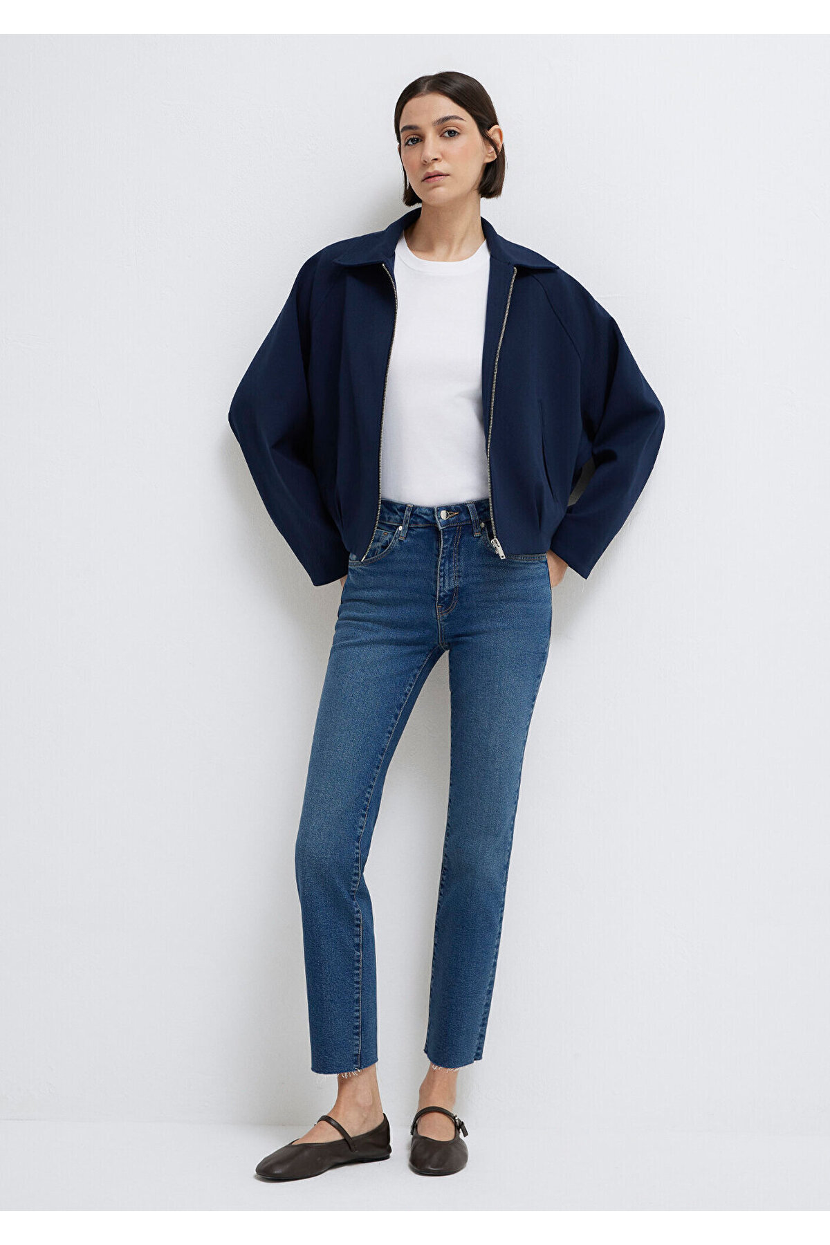 Mavi Viola Premium Blue Vintage Koyu Jean Pantolon 101048-85290 görsel 2