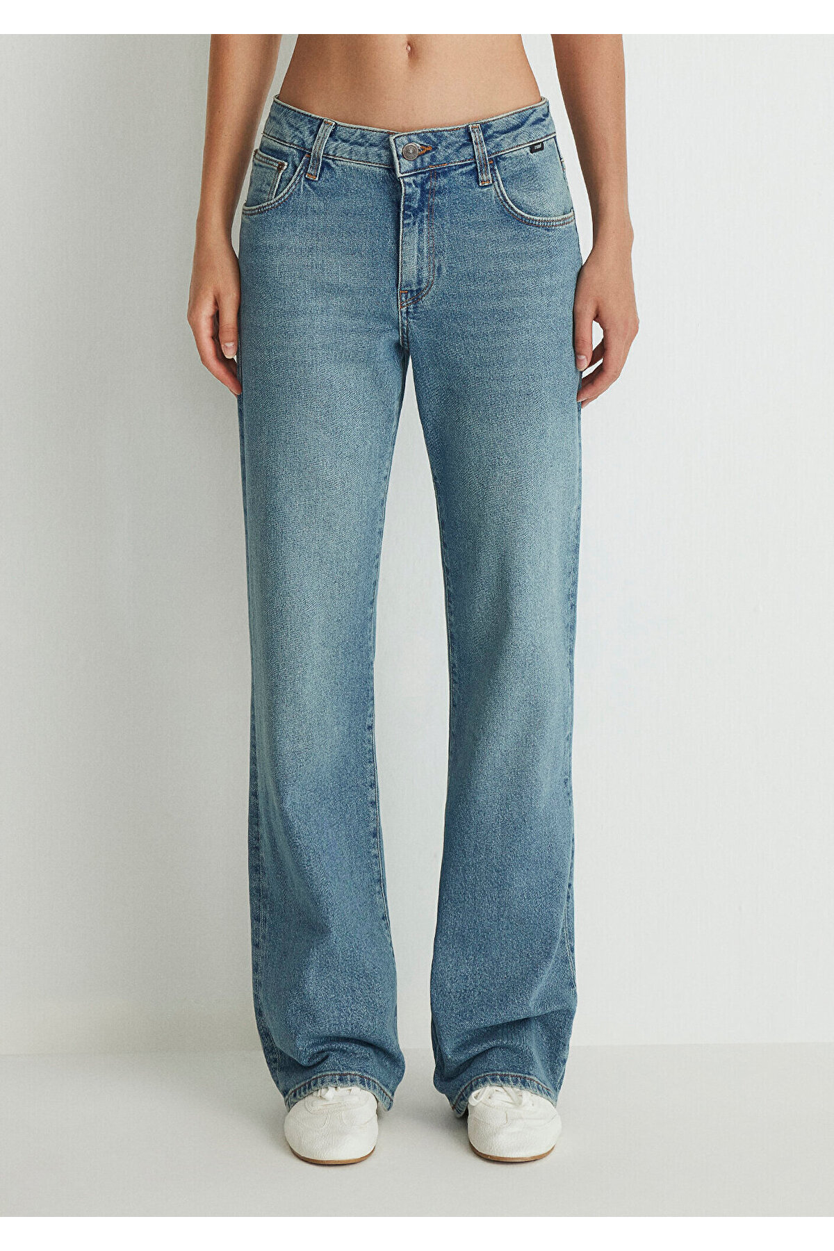 Mavi Ibiza Real Blue Gölgeli Açık Jean Pantolon 1010530-88460 görsel 8