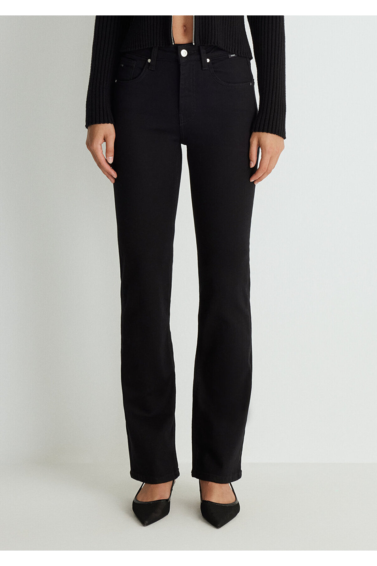 Mavi Maria Gold Shape Siyah Jean Pantolon 101225-80710 görsel 4