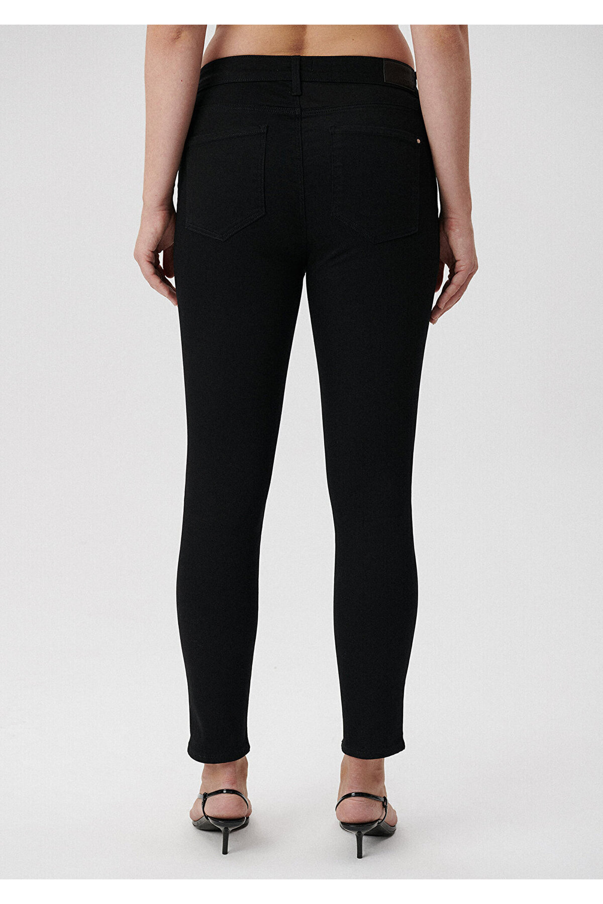 Mavi Marlie Everday Siyah Jean Pantolon 101339-85945 görsel 5