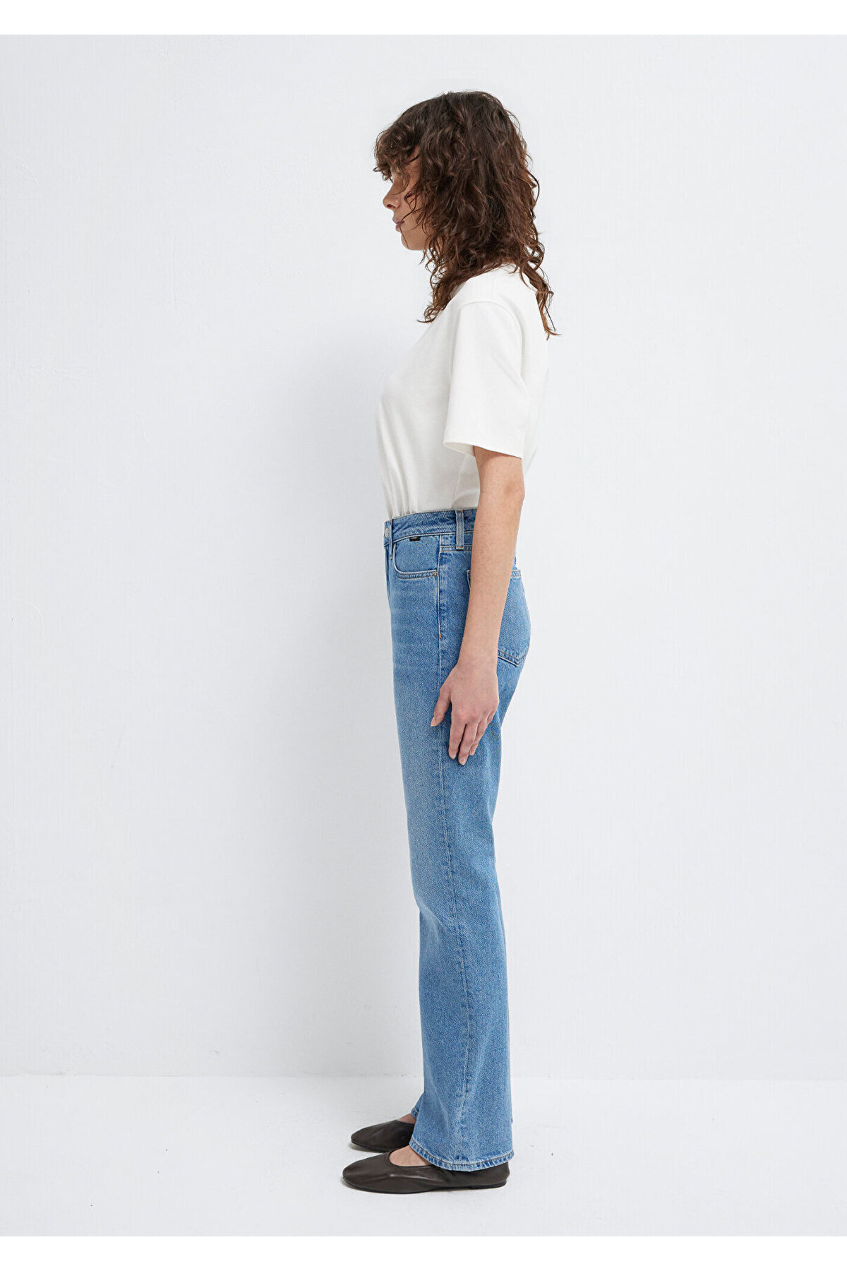 Mavi Bliss Real Blue Gölgeli Indigo Mavisi Jean Pantolon 101437-80890 görsel 5