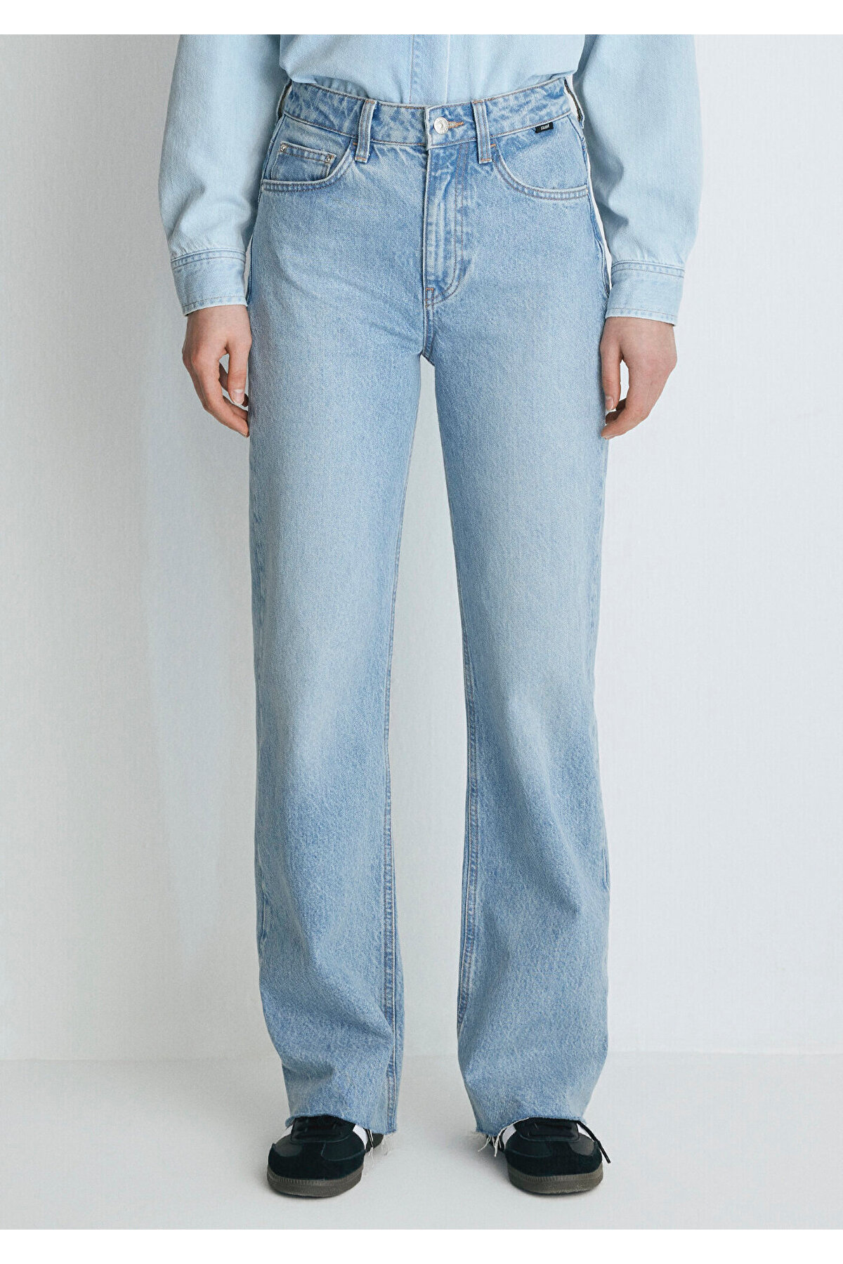 Mavi Victoria Real Blue Gölgeli Açık Jean Pantolon 101072-34111 görsel 4