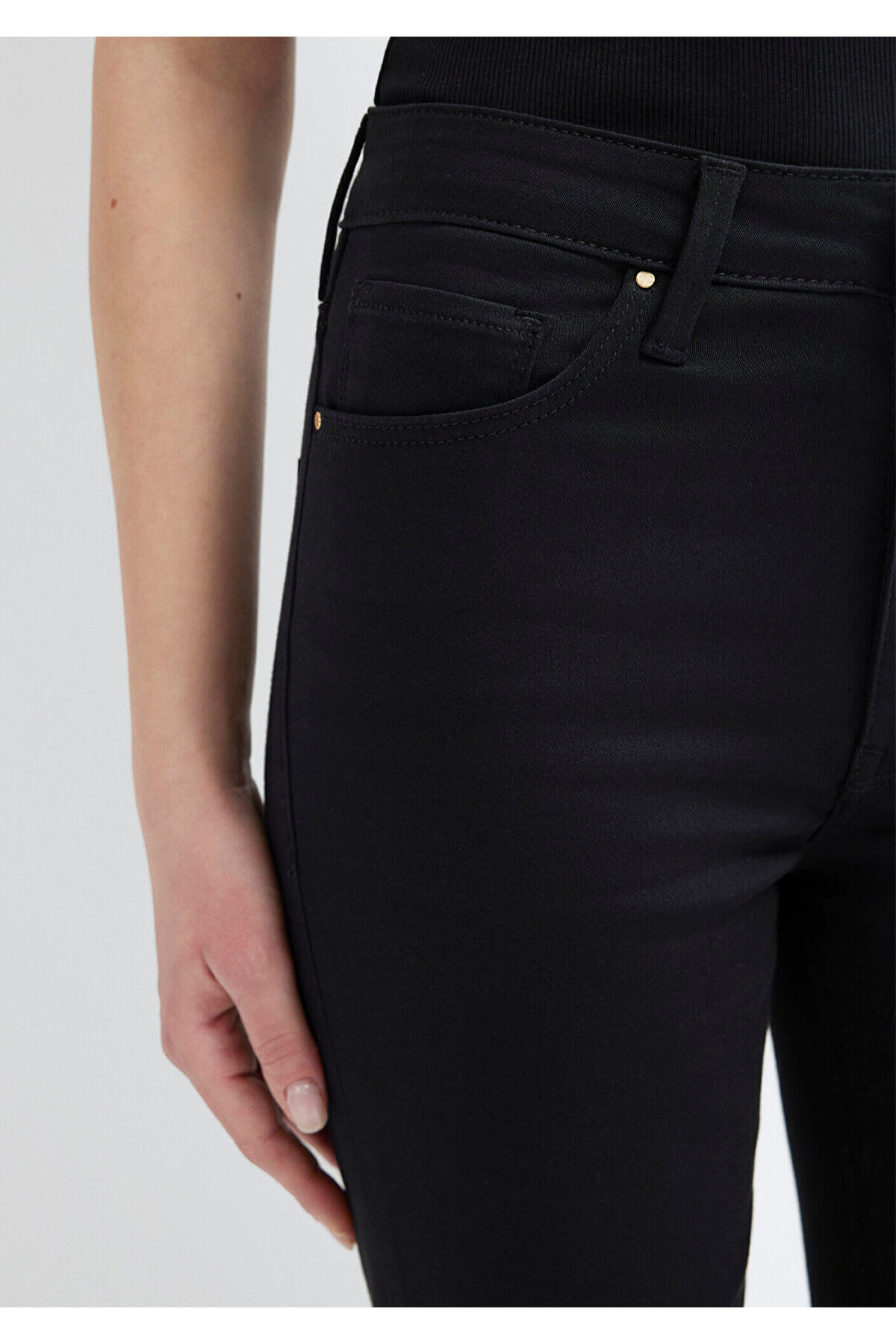 Mavi Kendra Gold Shape Siyah Jean Pantolon 1074622002 görsel 7
